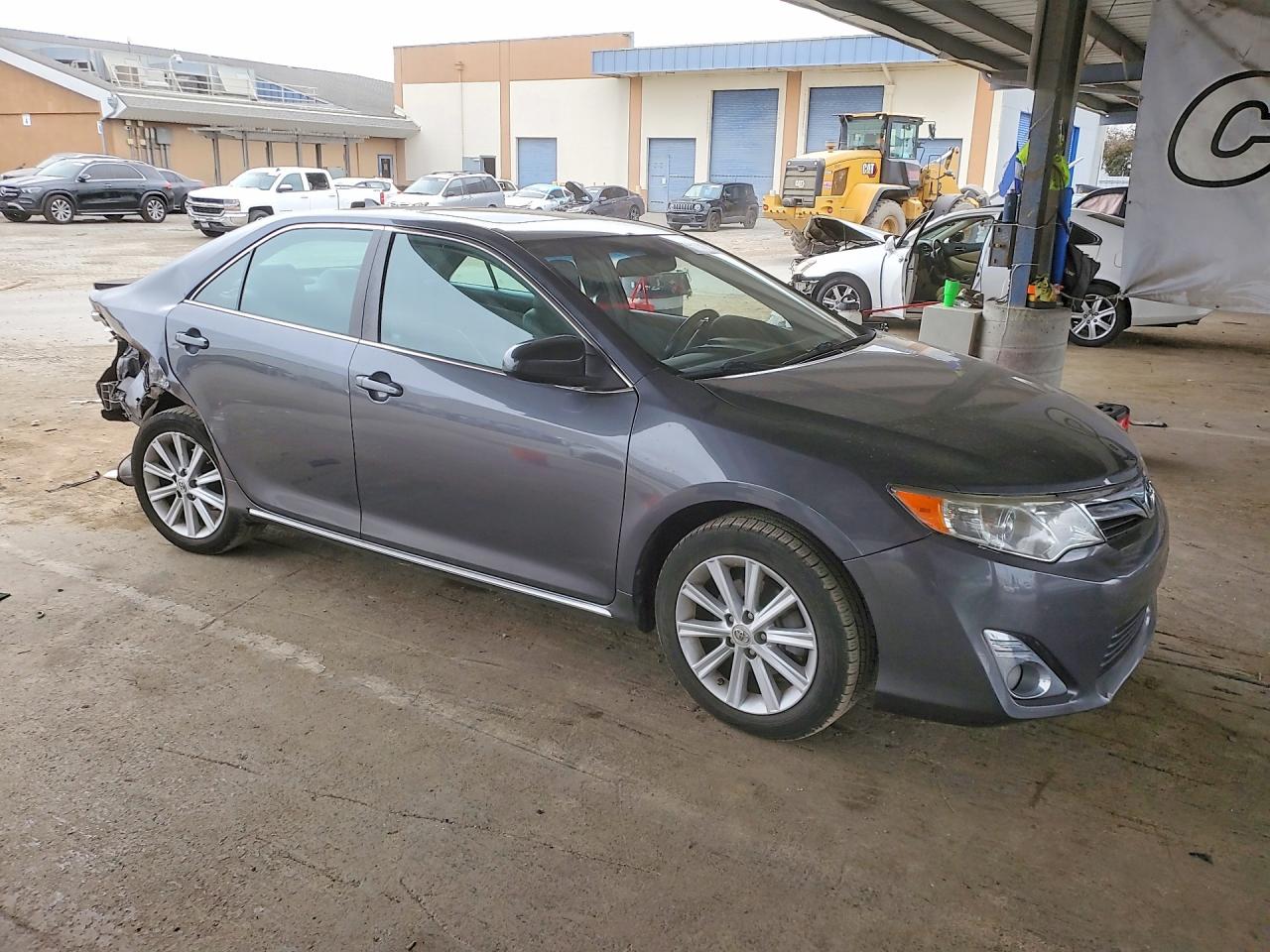 2012 Toyota Camry Xle V6 Gray vin: 4T1BK1FK2CU505578