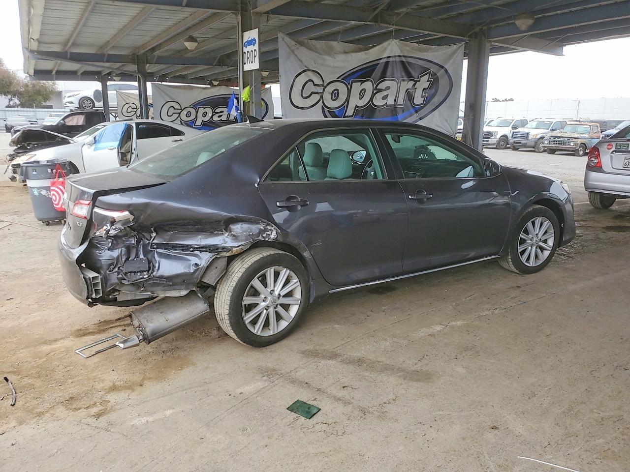 2012 Toyota Camry Xle V6 Gray vin: 4T1BK1FK2CU505578