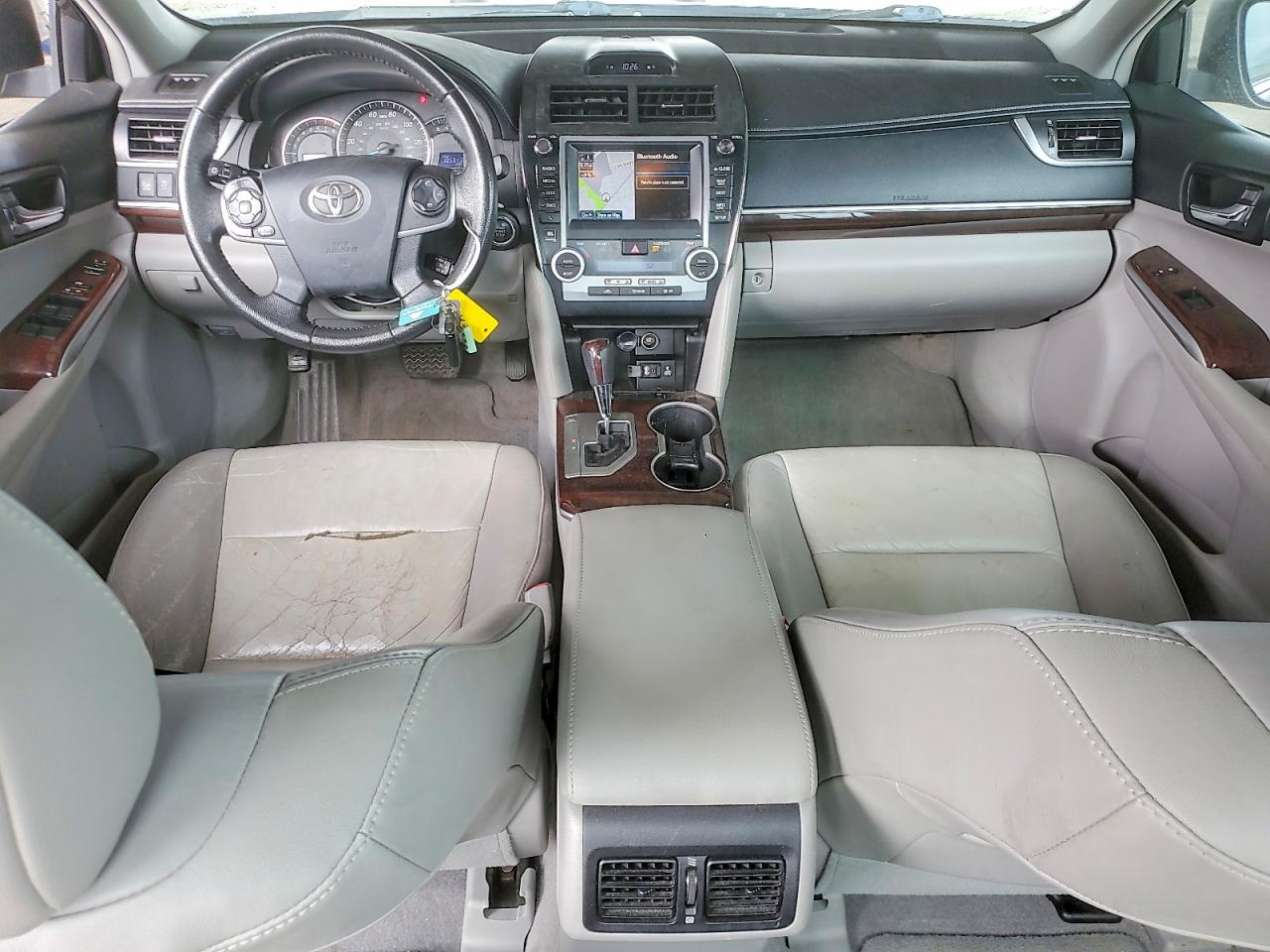 2012 Toyota Camry Xle V6 Gray vin: 4T1BK1FK2CU505578