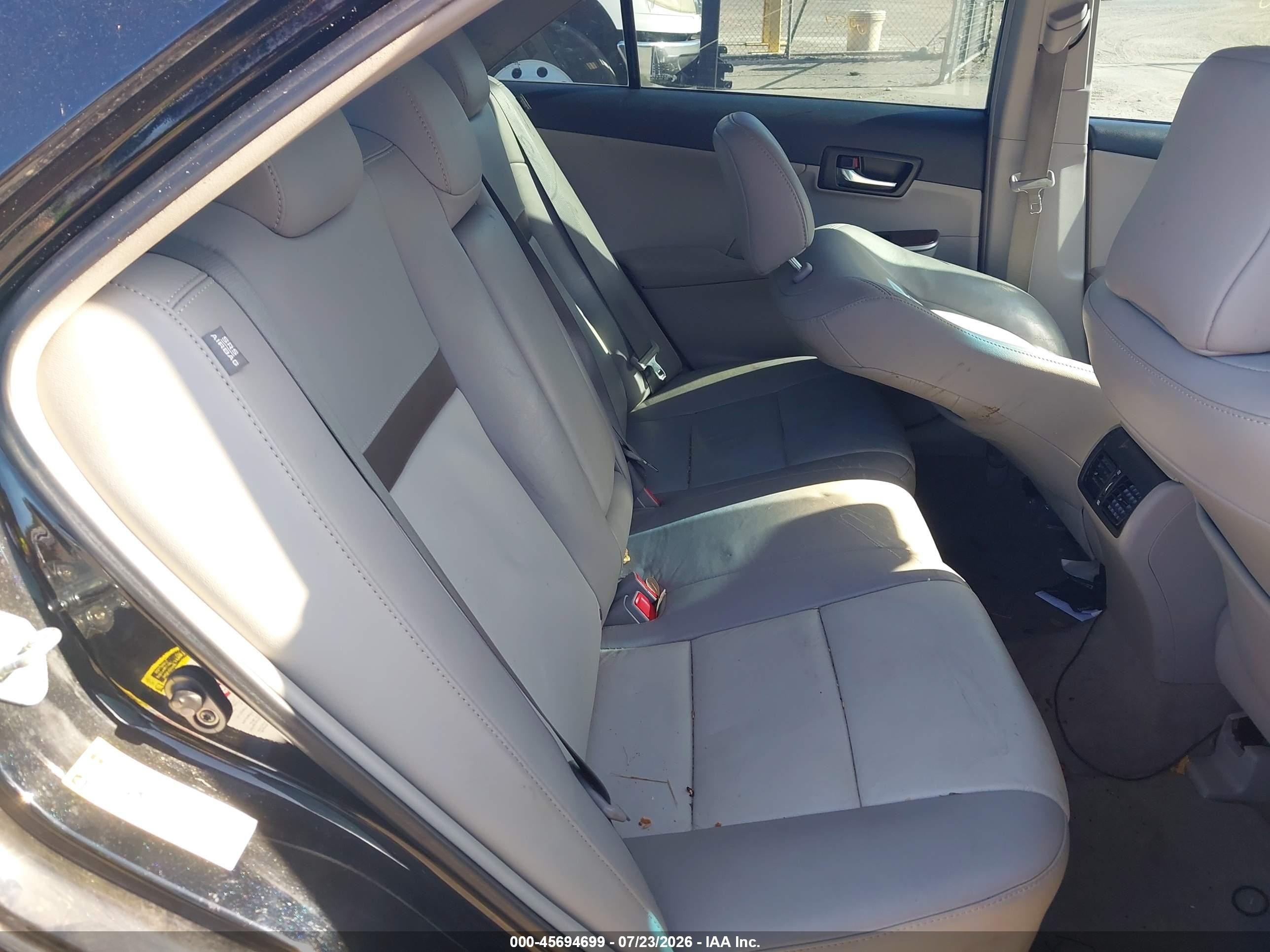 2012 Toyota Camry Xle V6 Black vin: 4T1BK1FK2CU513955