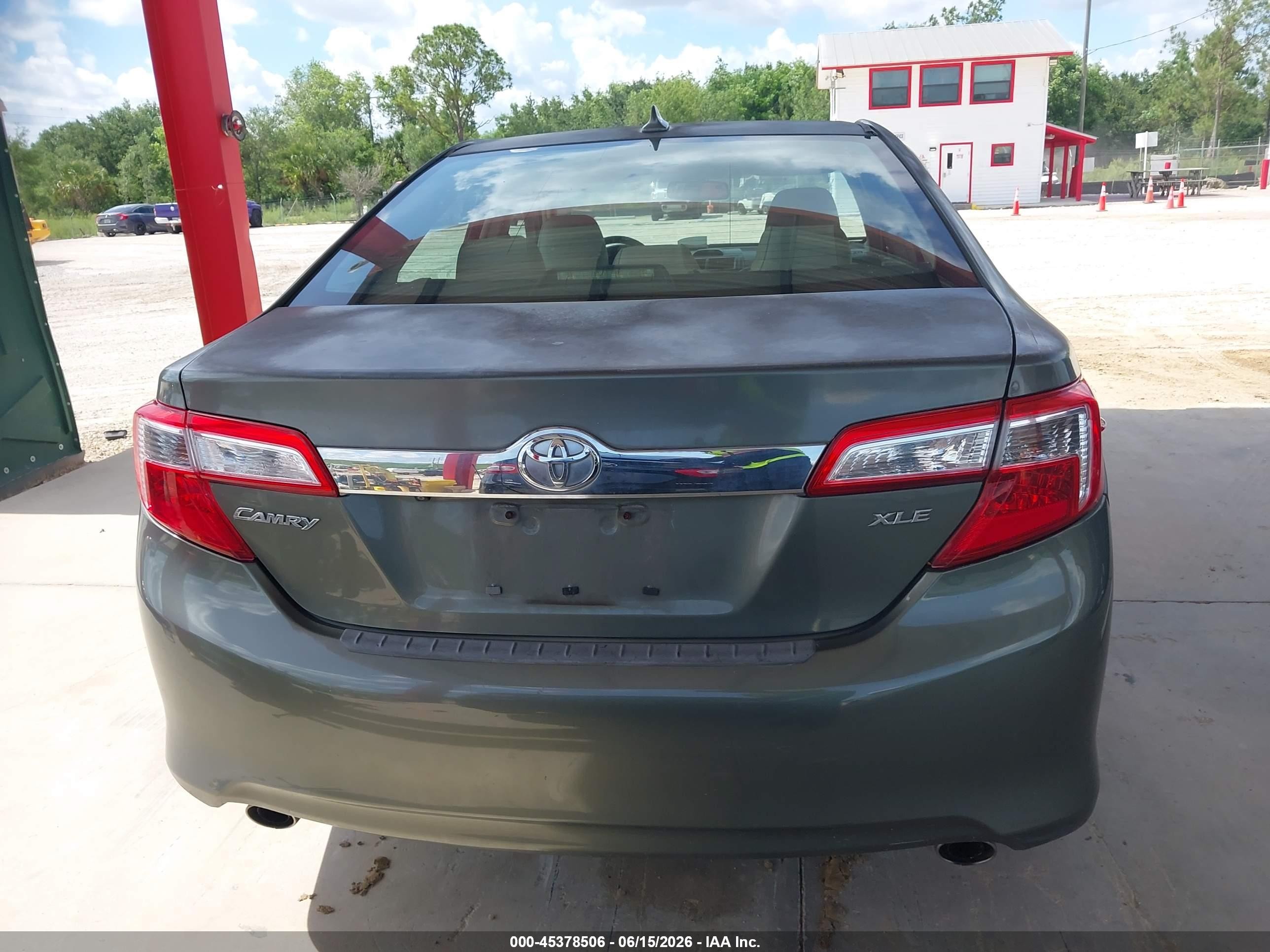 2012 Toyota Camry Xle V6 Teal vin: 4T1BK1FK2CU514782