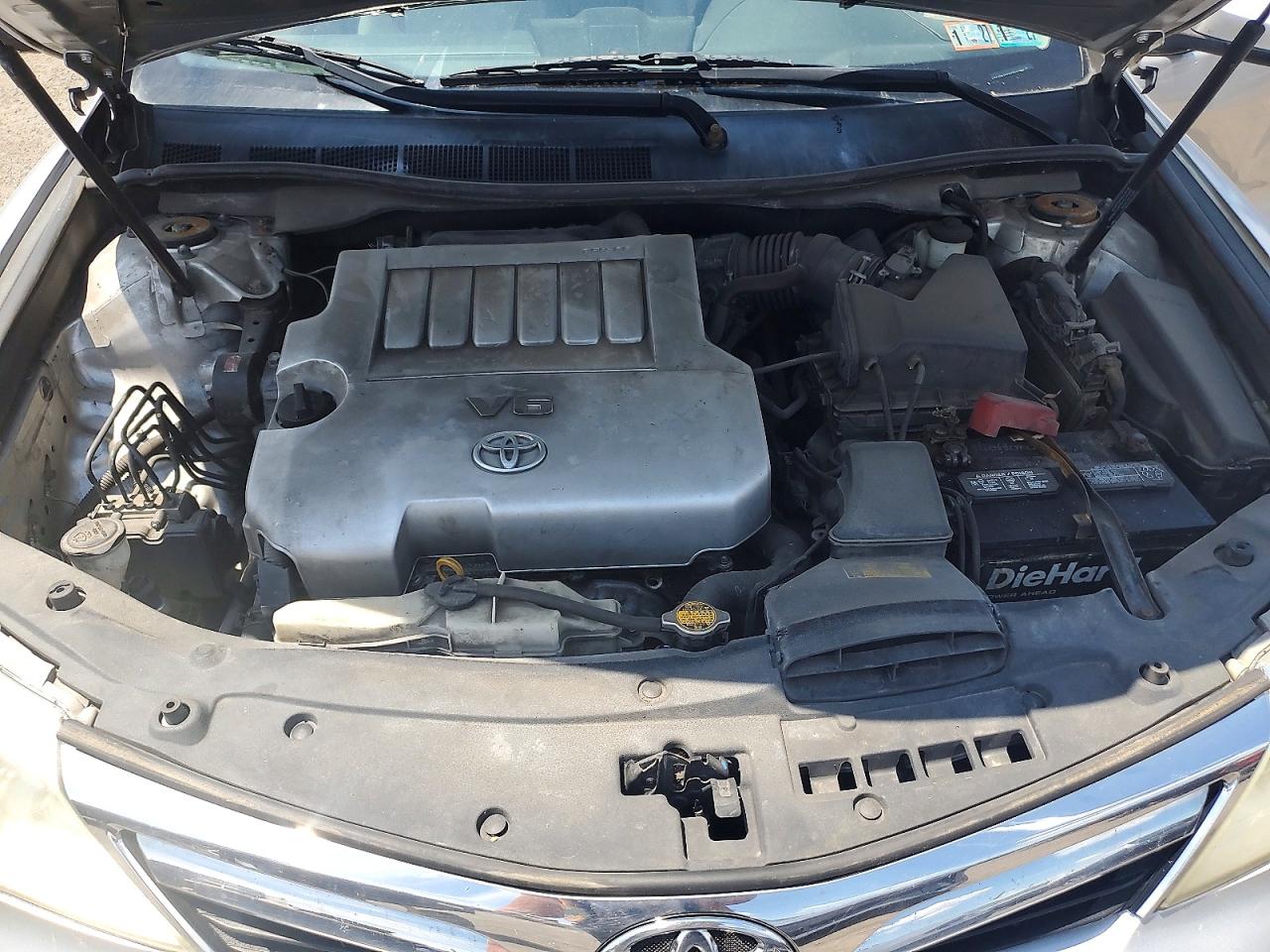 2012 Toyota Camry Xle V6 Silver vin: 4T1BK1FK2CU517262