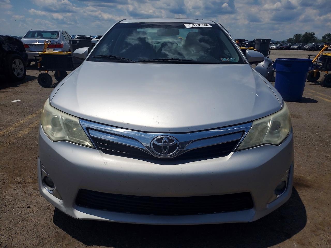 2012 Toyota Camry Xle V6 Silver vin: 4T1BK1FK2CU517262