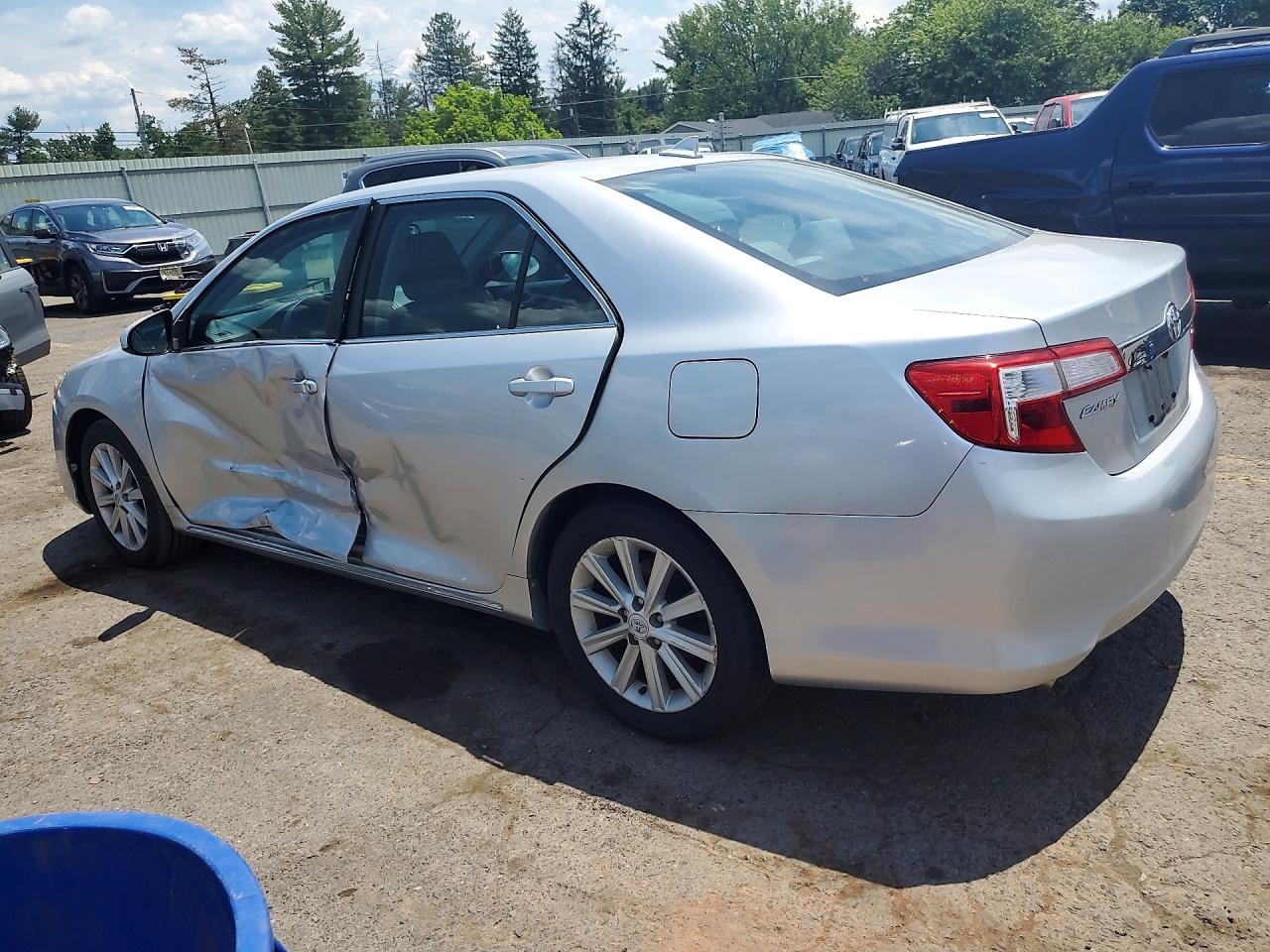 2012 Toyota Camry Xle V6 Silver vin: 4T1BK1FK2CU517262