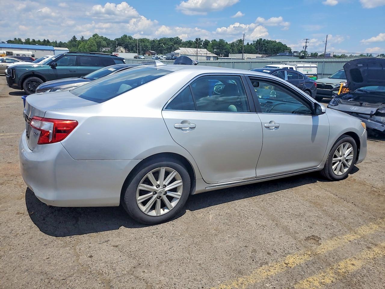 2012 Toyota Camry Xle V6 Silver vin: 4T1BK1FK2CU517262
