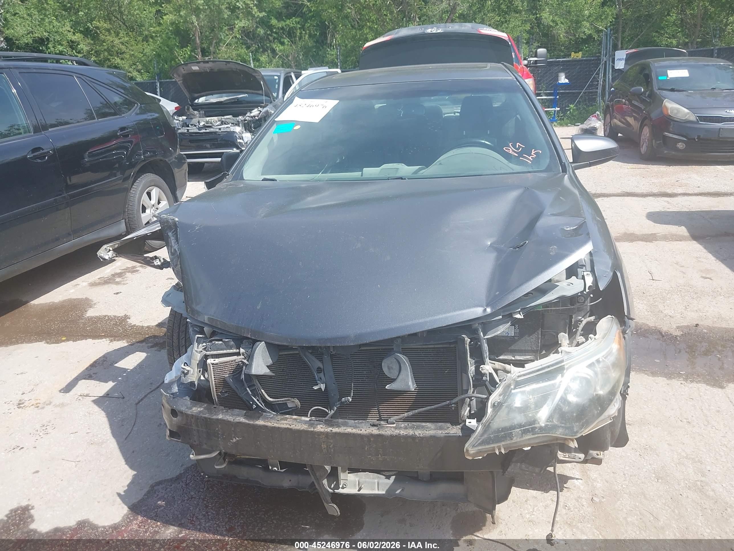 2012 Toyota Camry Se V6 Gray vin: 4T1BK1FK2CU517617