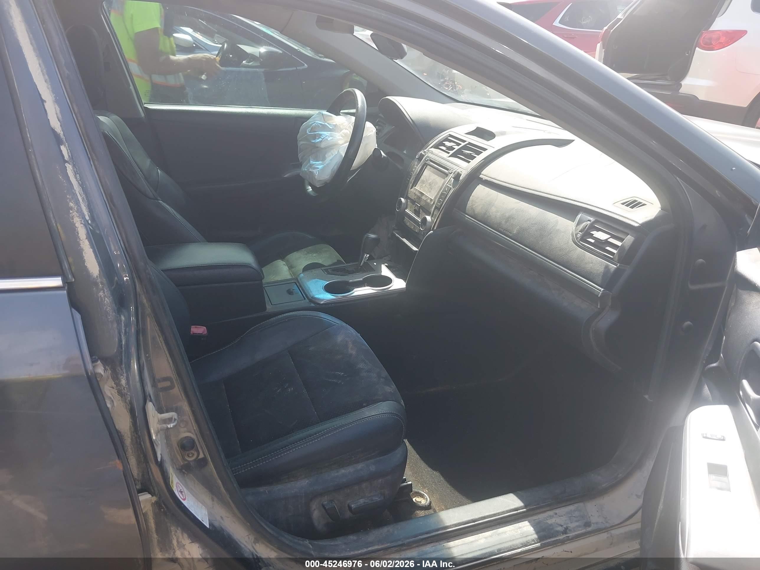2012 Toyota Camry Se V6 Gray vin: 4T1BK1FK2CU517617