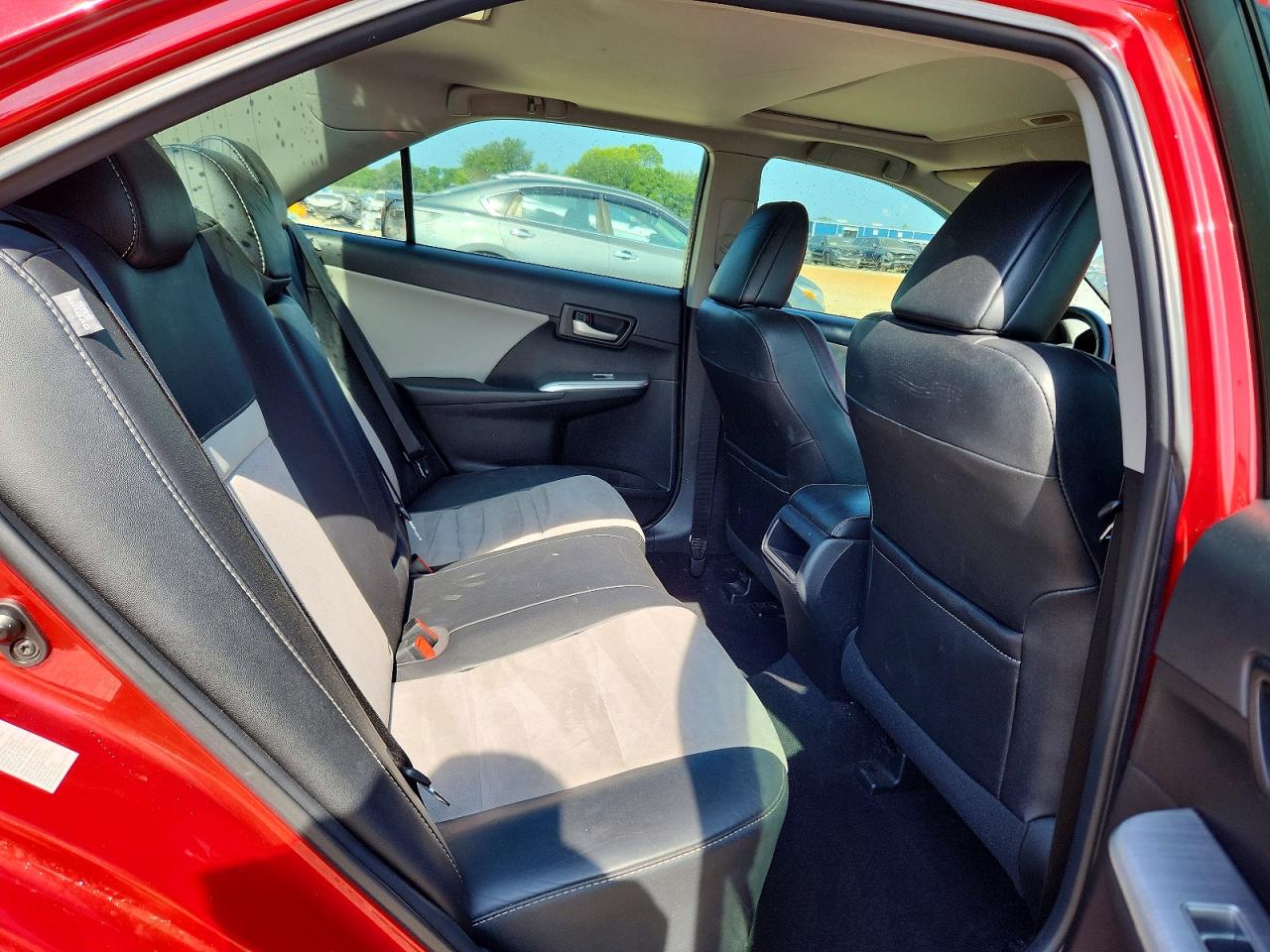 2012 Toyota Camry Se V6 Red vin: 4T1BK1FK2CU523630