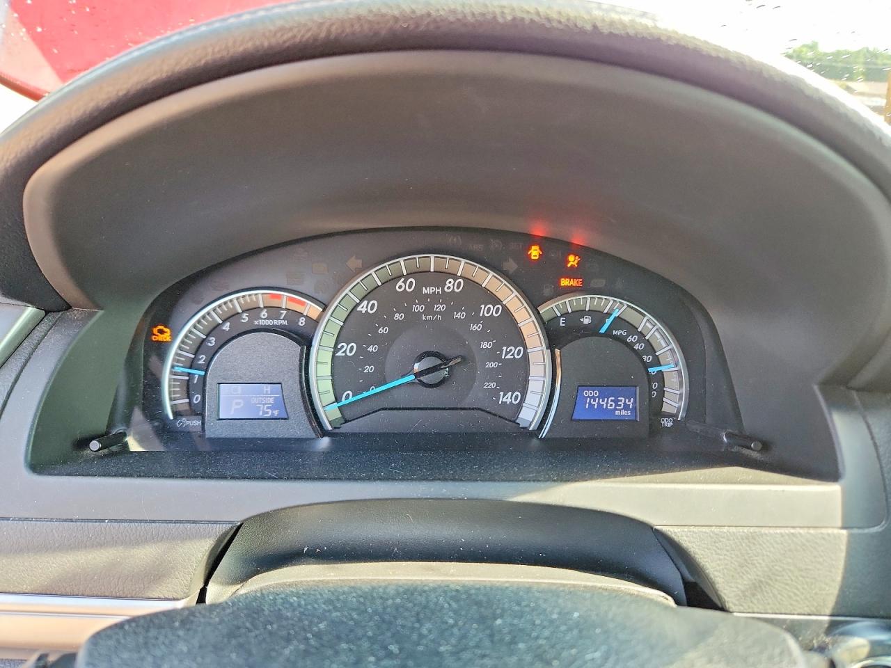 2012 Toyota Camry Se V6 Red vin: 4T1BK1FK2CU523630