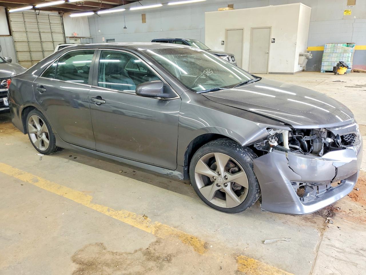 2013 Toyota Camry Se V6 Gray vin: 4T1BK1FK2DU021203