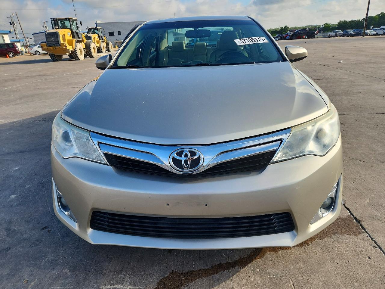 2013 Toyota Camry Xle V6 Beige vin: 4T1BK1FK2DU528330