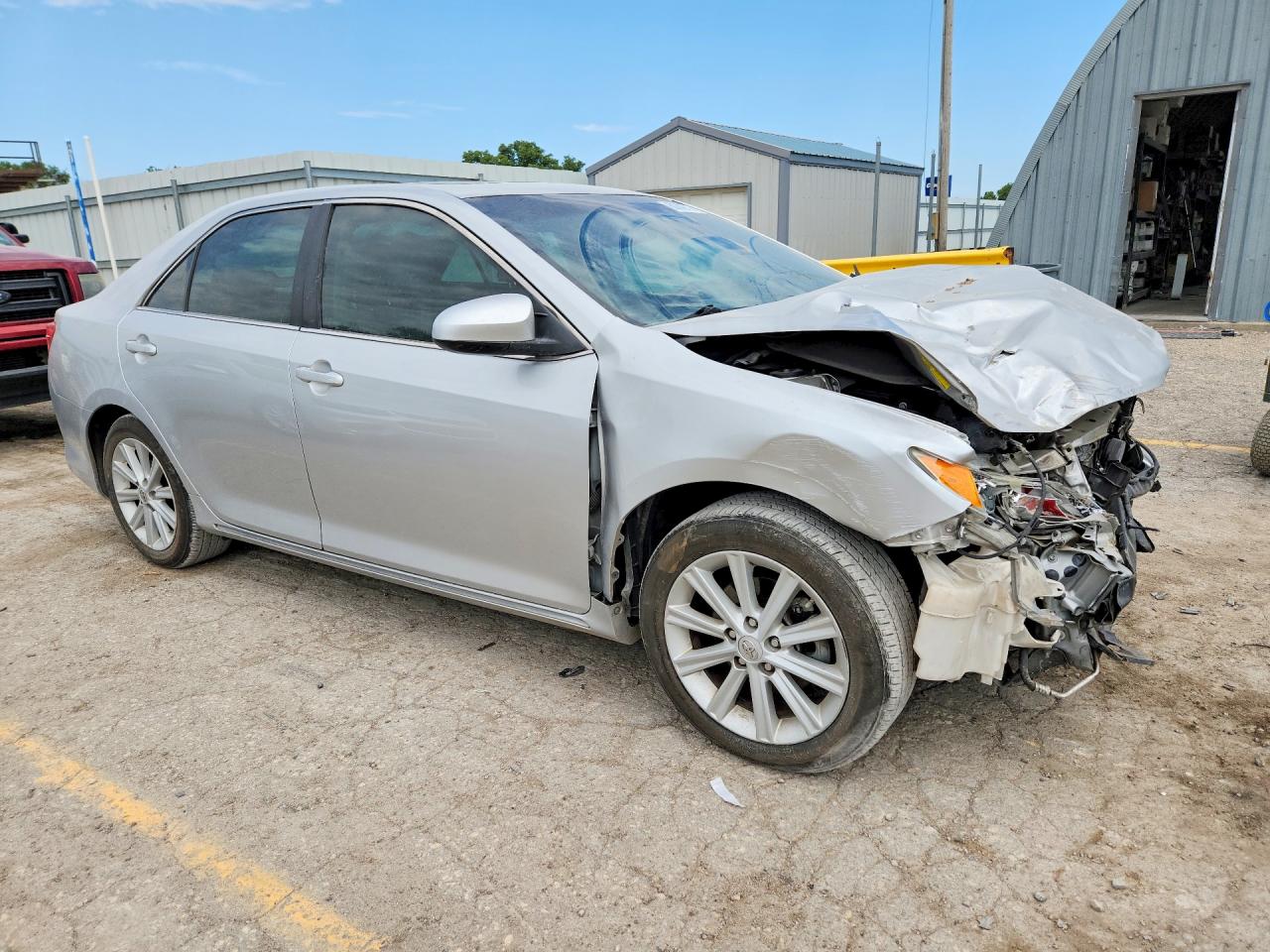 2013 Toyota Camry Xle V6 Серебряный vin: 4T1BK1FK2DU529381