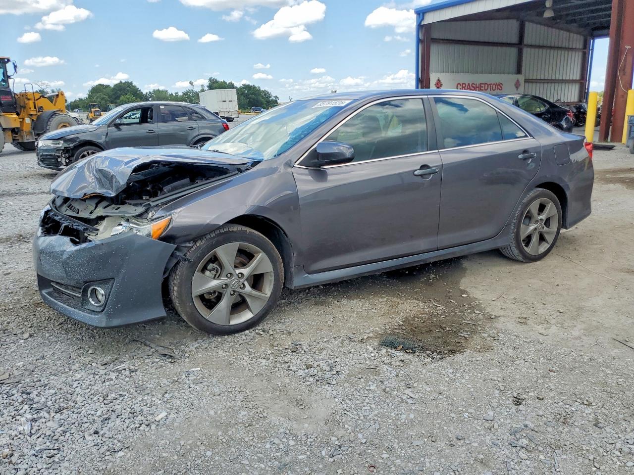 2013 Toyota Camry Se V6 Gray vin: 4T1BK1FK2DU531468