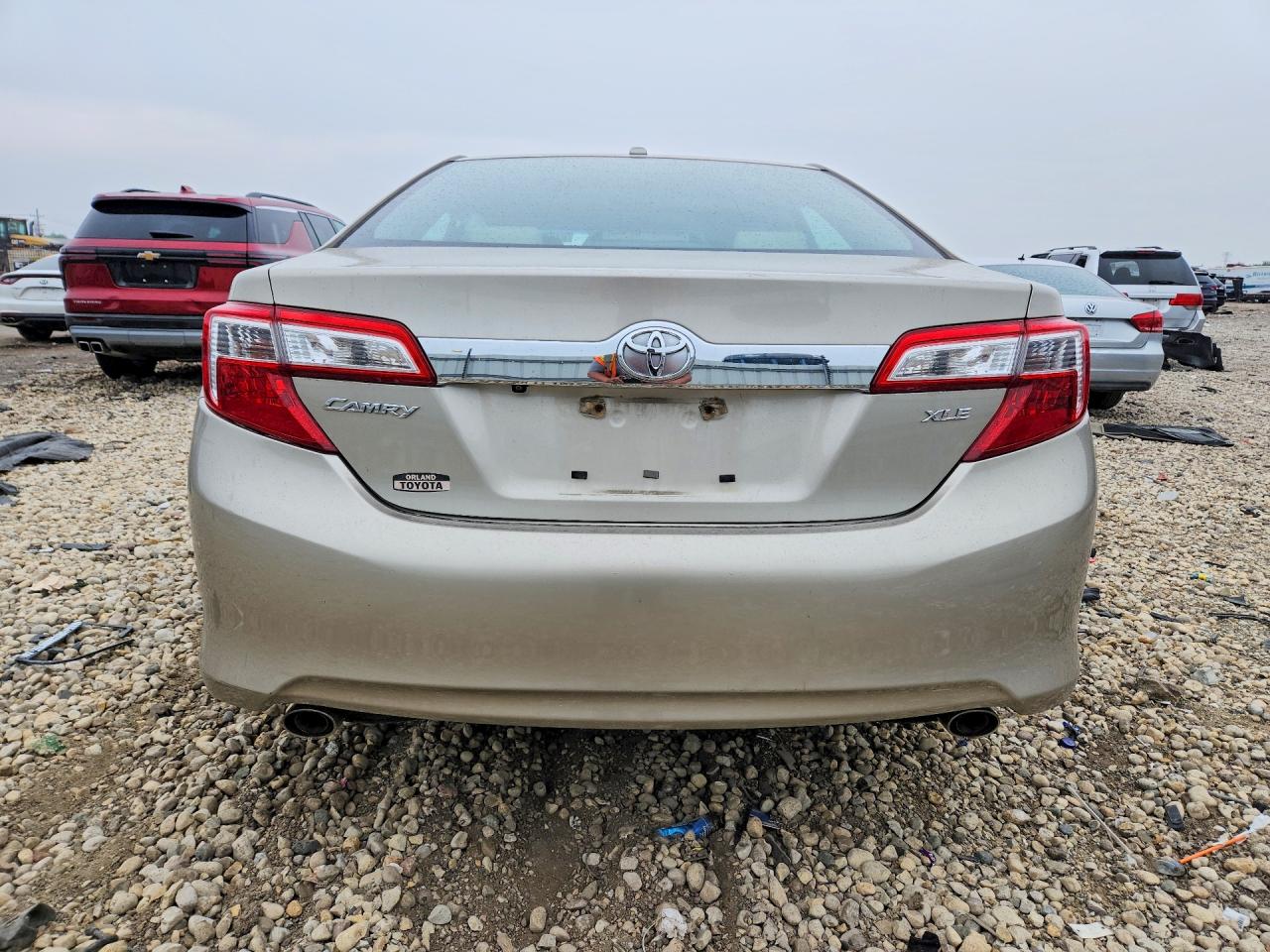 2014 Toyota Camry Xle V6 Beige vin: 4T1BK1FK2EU024037