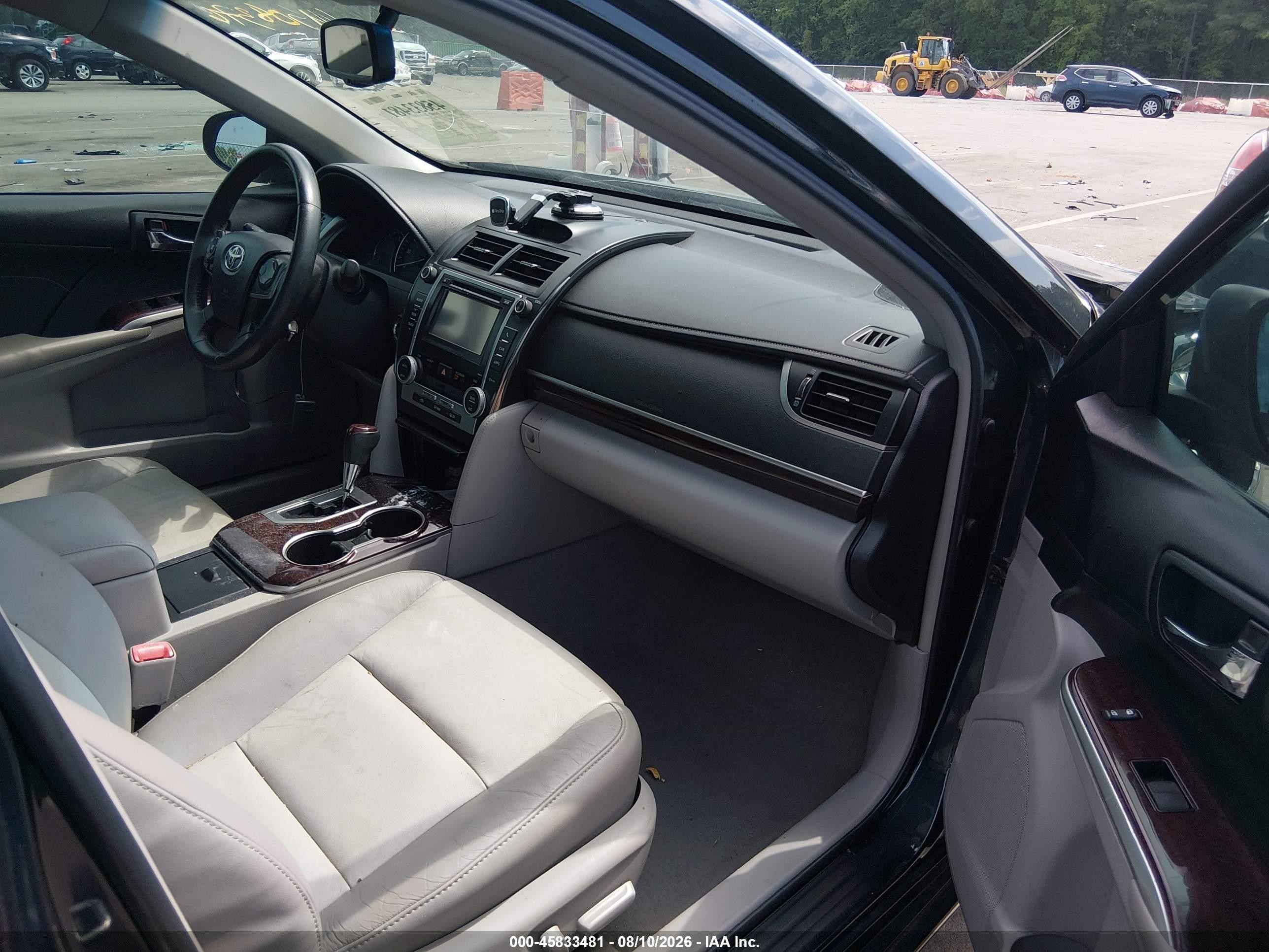 2014 Toyota Camry Xle V6 Black vin: 4T1BK1FK2EU024619