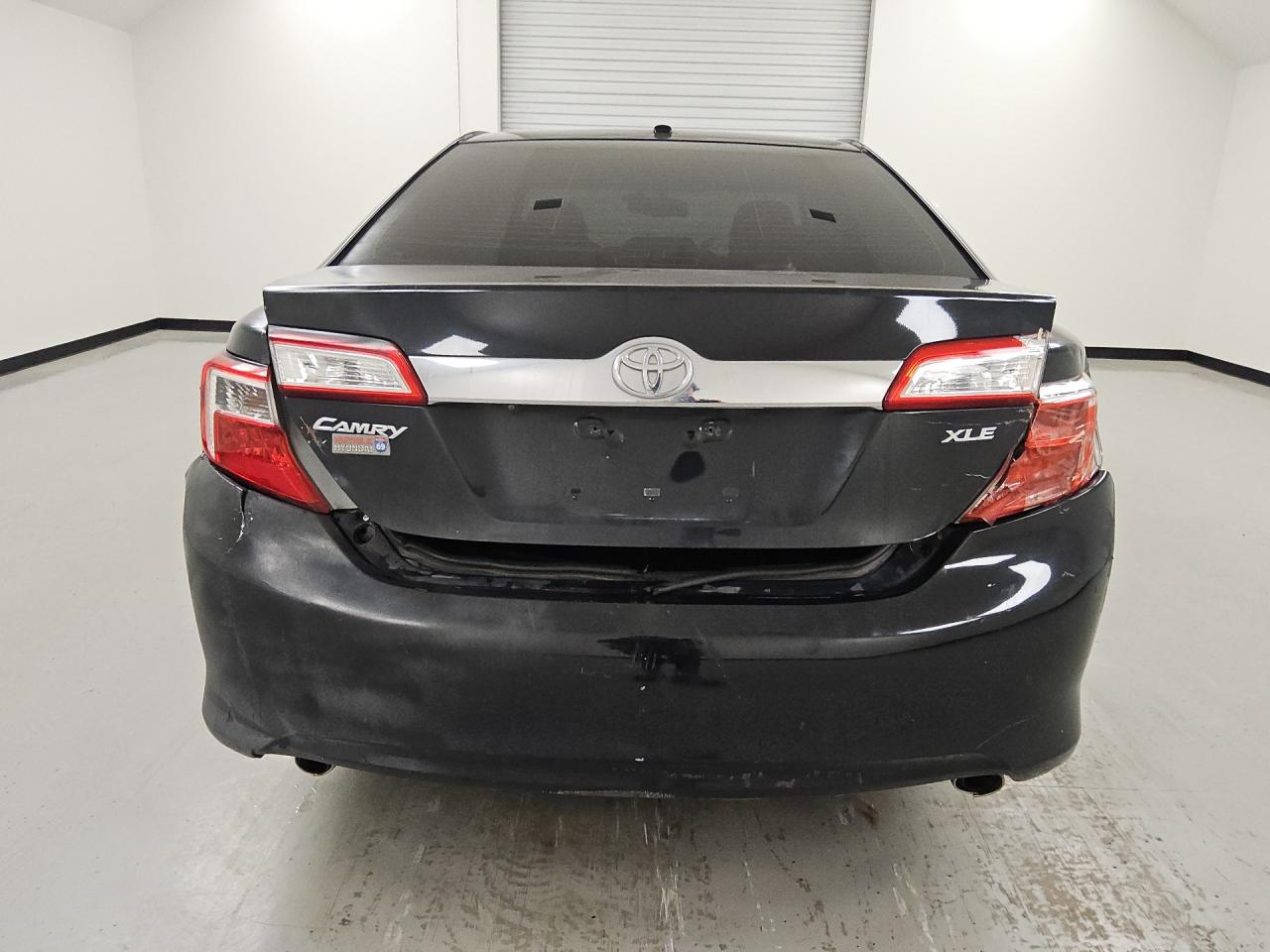 2014 Toyota Camry Xle V6 Black vin: 4T1BK1FK2EU025561 Damage: Deck Lid, Previous Repair, Substandard Repair