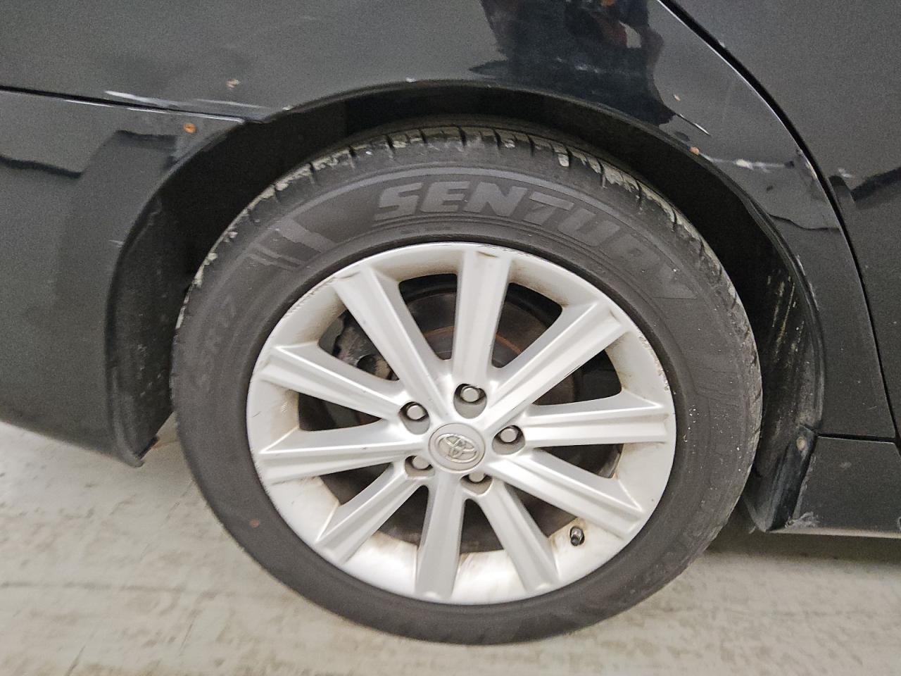 2014 Toyota Camry Xle V6 Black vin: 4T1BK1FK2EU025561 Damage: Right Rear Wheel, Curb Rash, 7 To 8 Inches