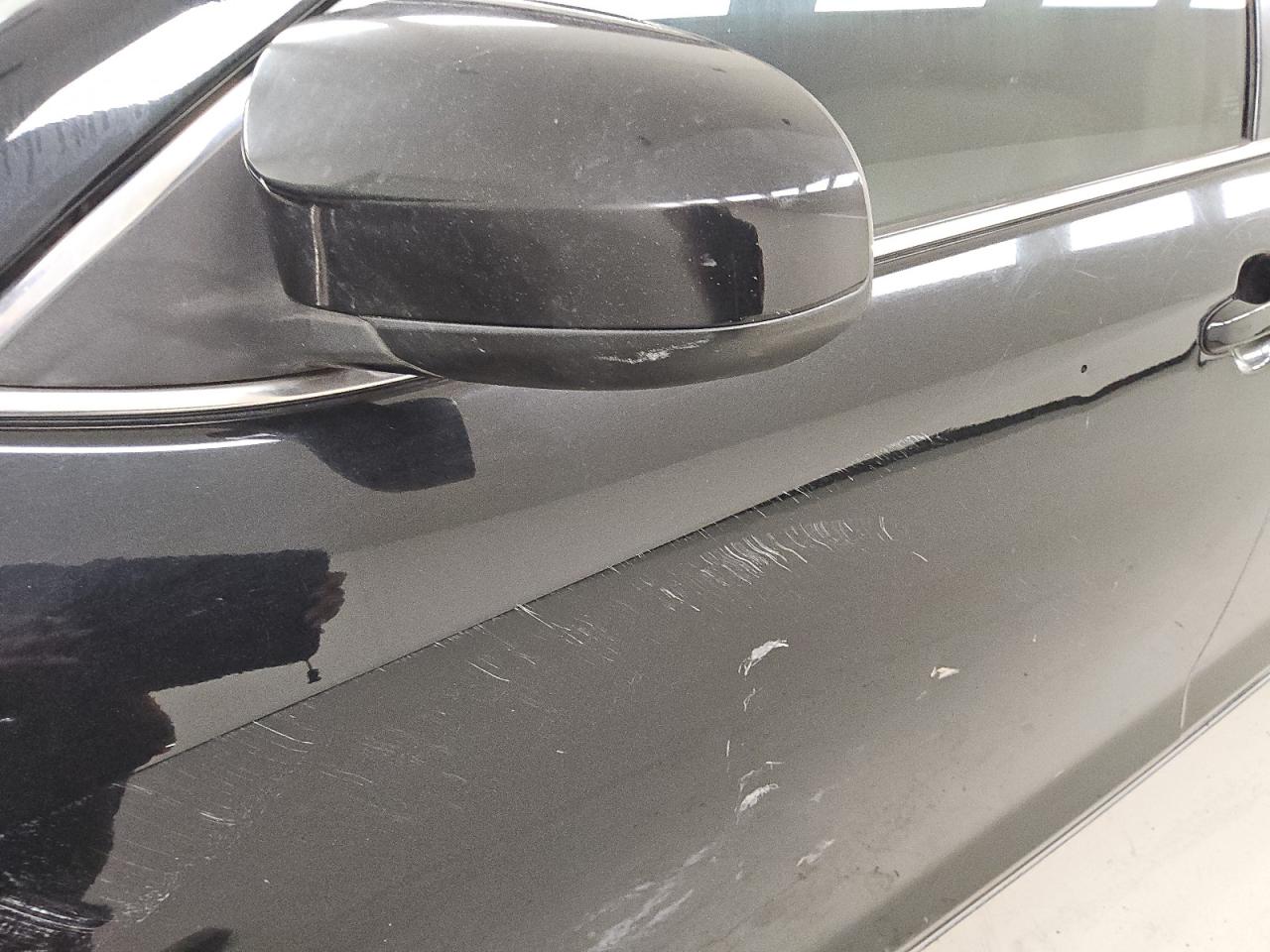 2014 Toyota Camry Xle V6 Black vin: 4T1BK1FK2EU025561 Damage: Left Mirror, Scraped, 2 To 3 Inches