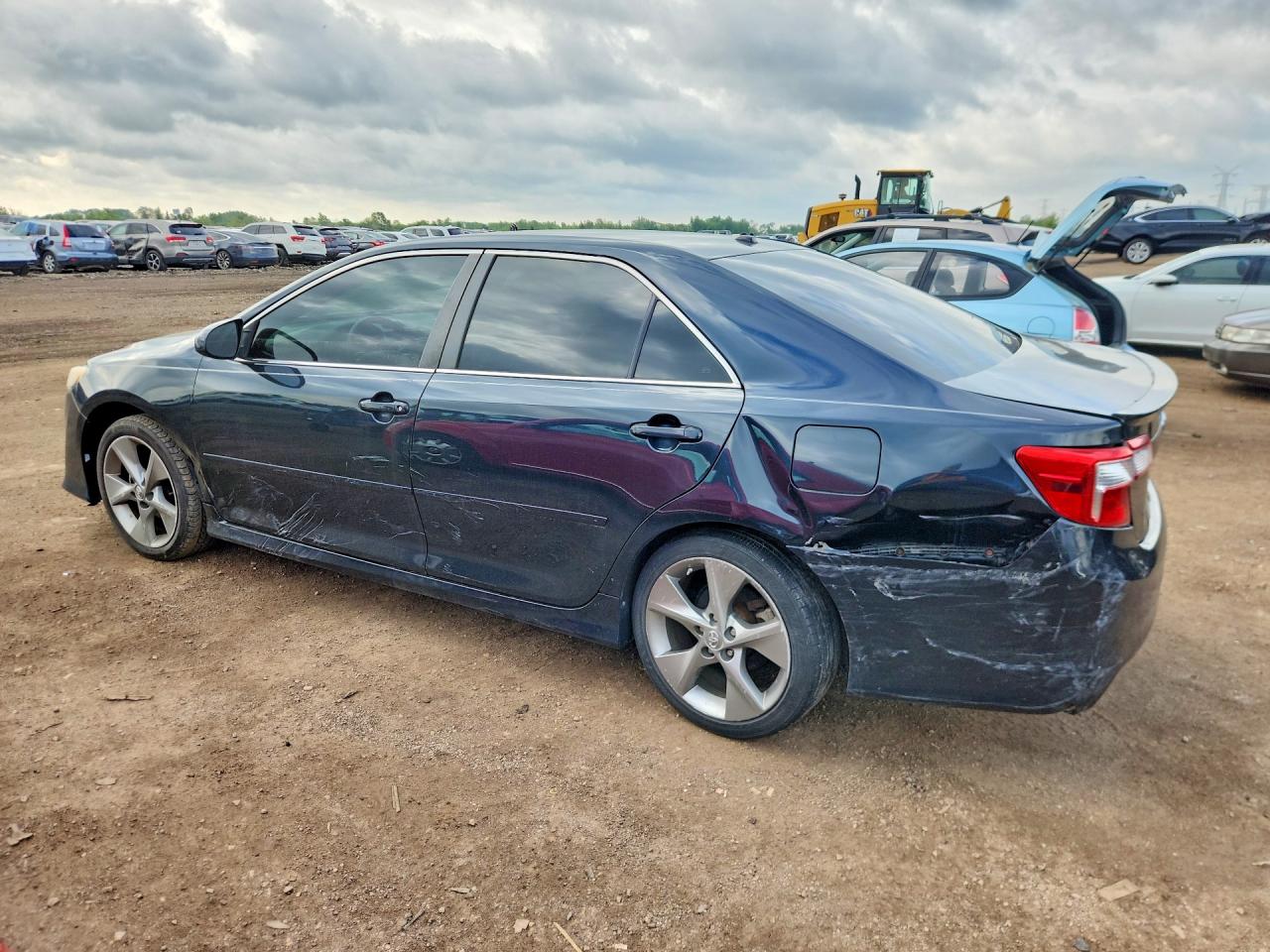 2014 Toyota Camry Se V6 Black vin: 4T1BK1FK2EU540284