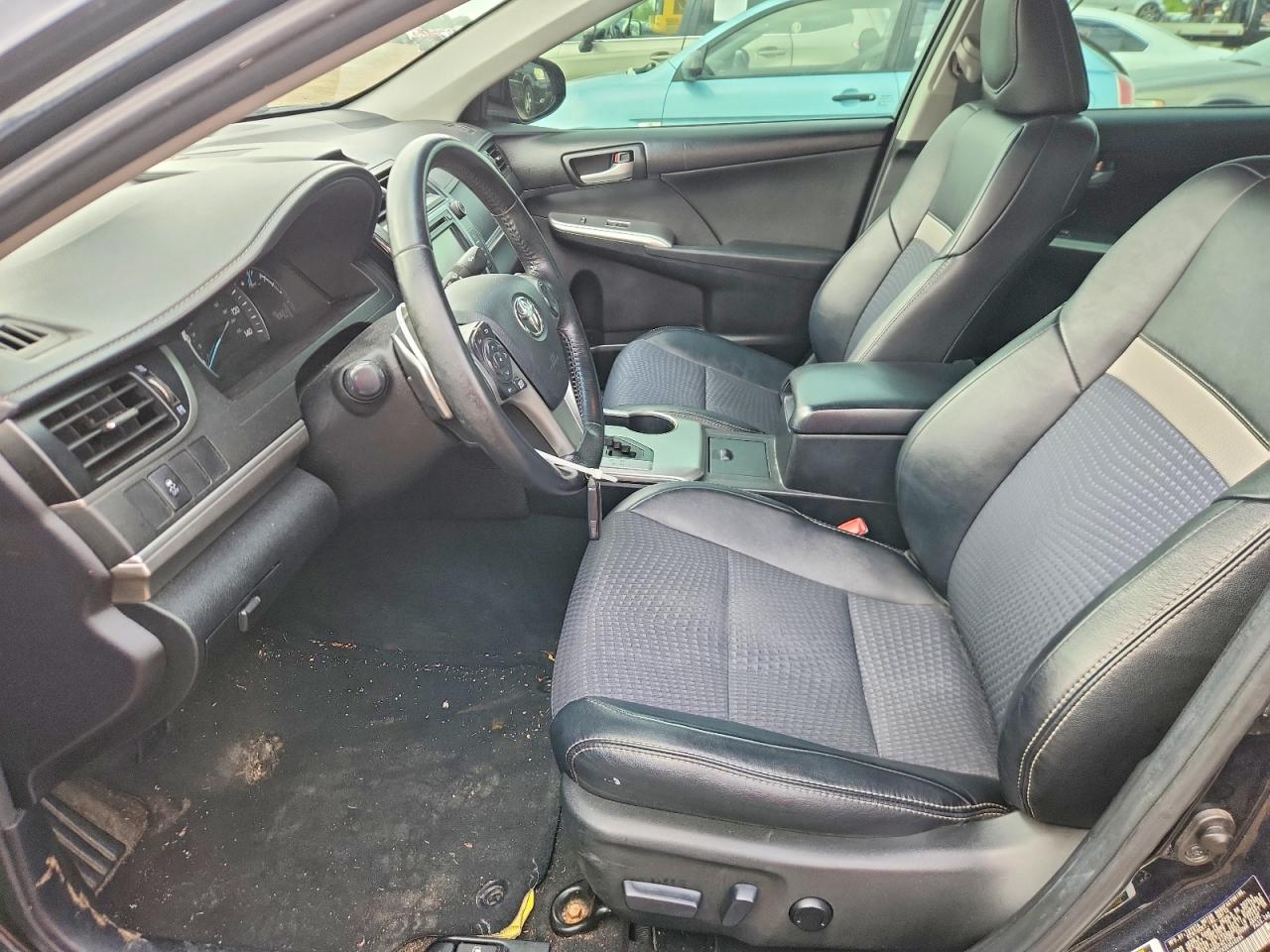 2014 Toyota Camry Se V6 Black vin: 4T1BK1FK2EU540284