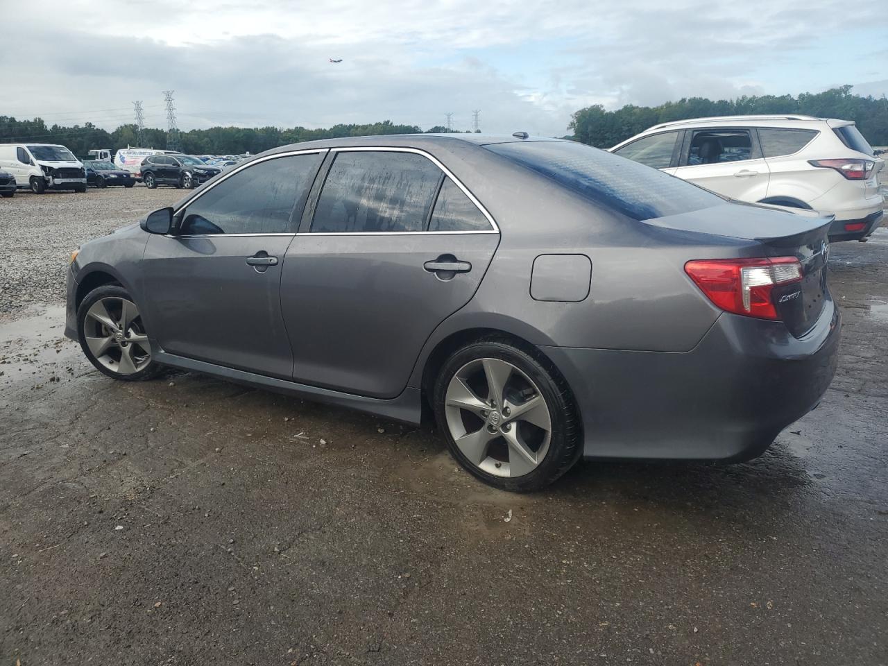 2014 Toyota Camry Se V6 Silver vin: 4T1BK1FK2EU540544