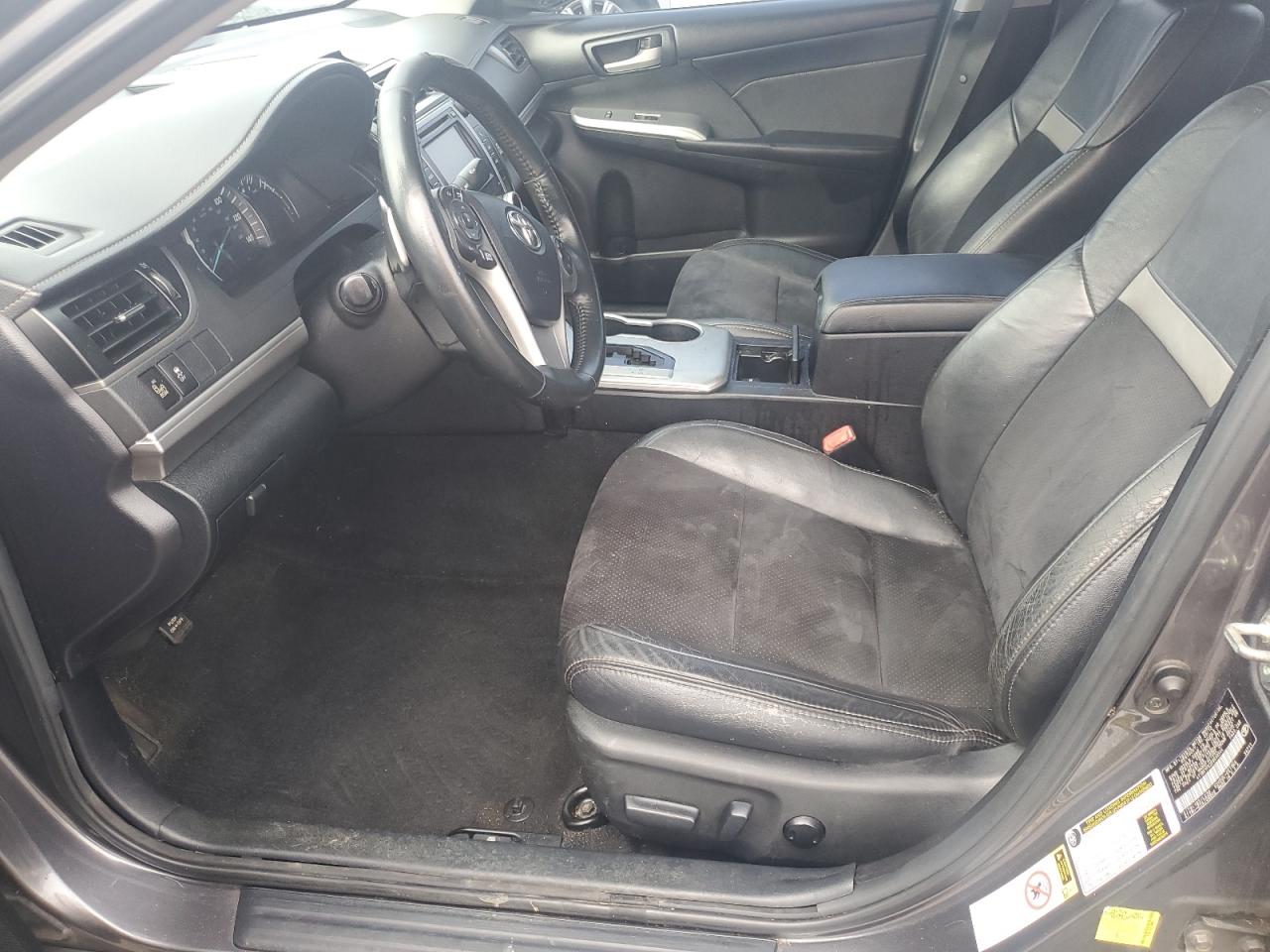 2014 Toyota Camry Se V6 Silver vin: 4T1BK1FK2EU540544