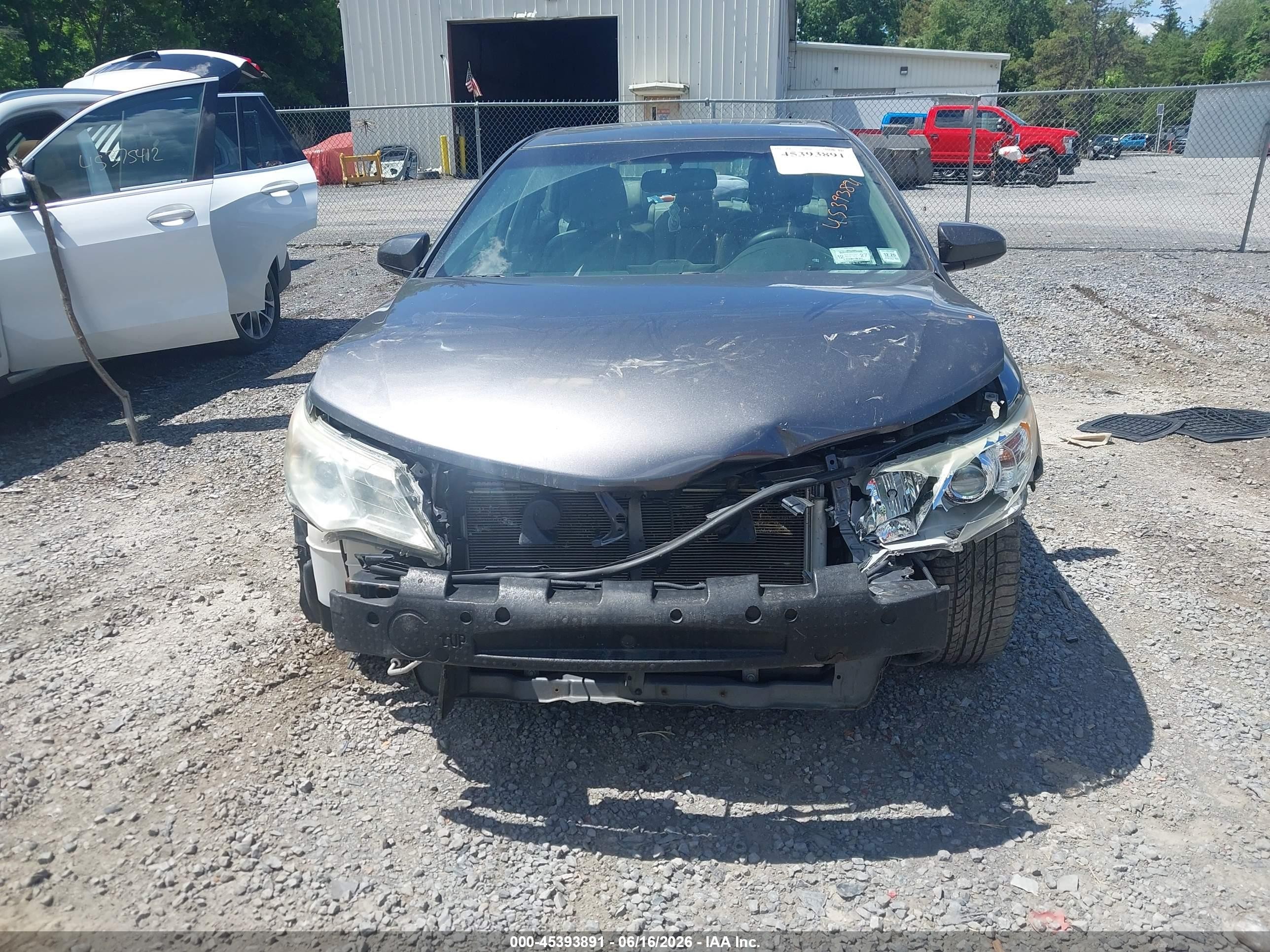 2014 Toyota Camry Xle V6 Gray vin: 4T1BK1FK2EU542231