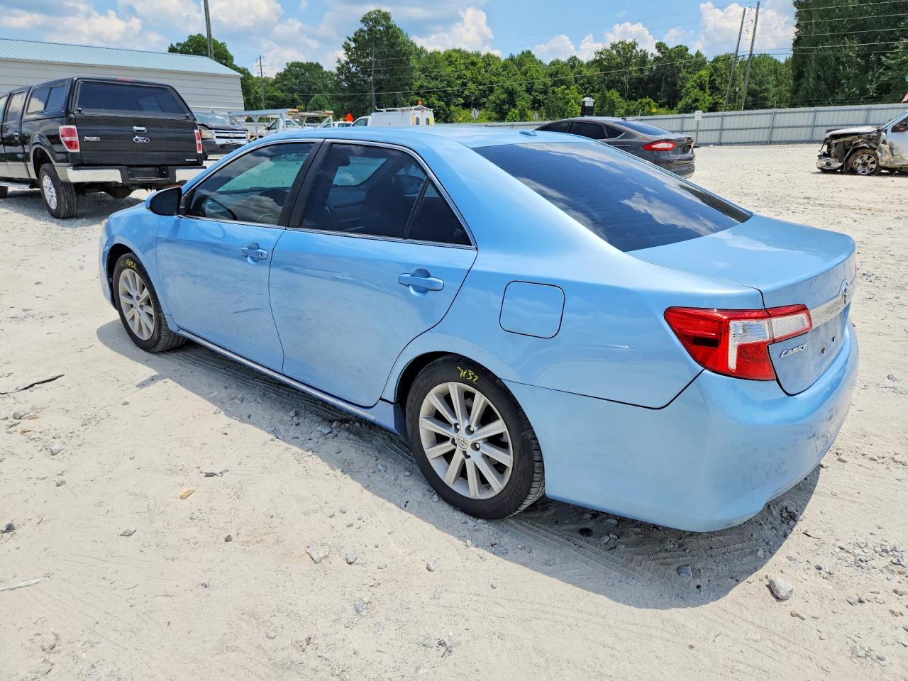 2014 Toyota Camry Xle V6 Синий vin: 4T1BK1FK2EU542326