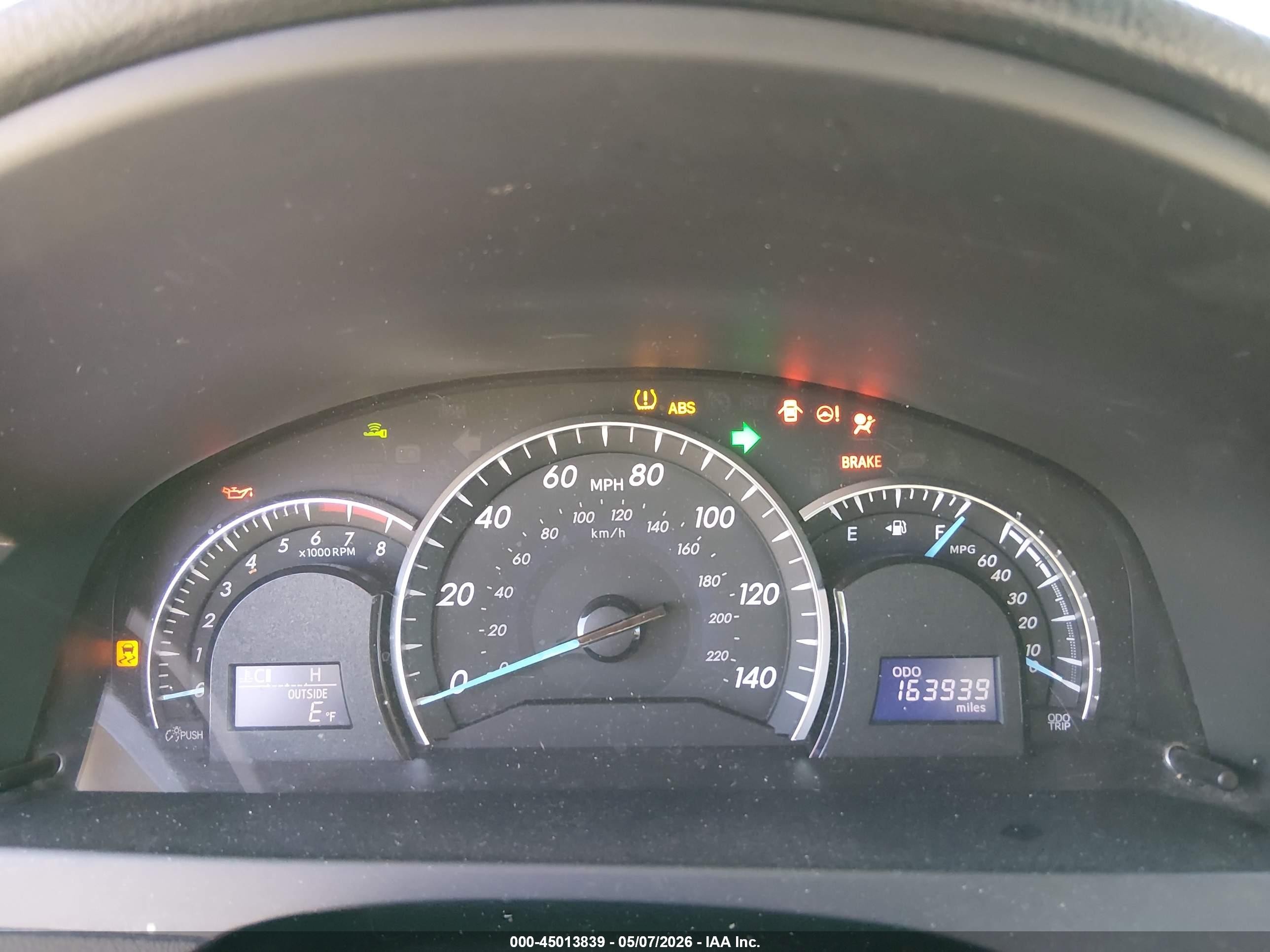 2014 Toyota Camry Xle V6 Серый vin: 4T1BK1FK2EU544531