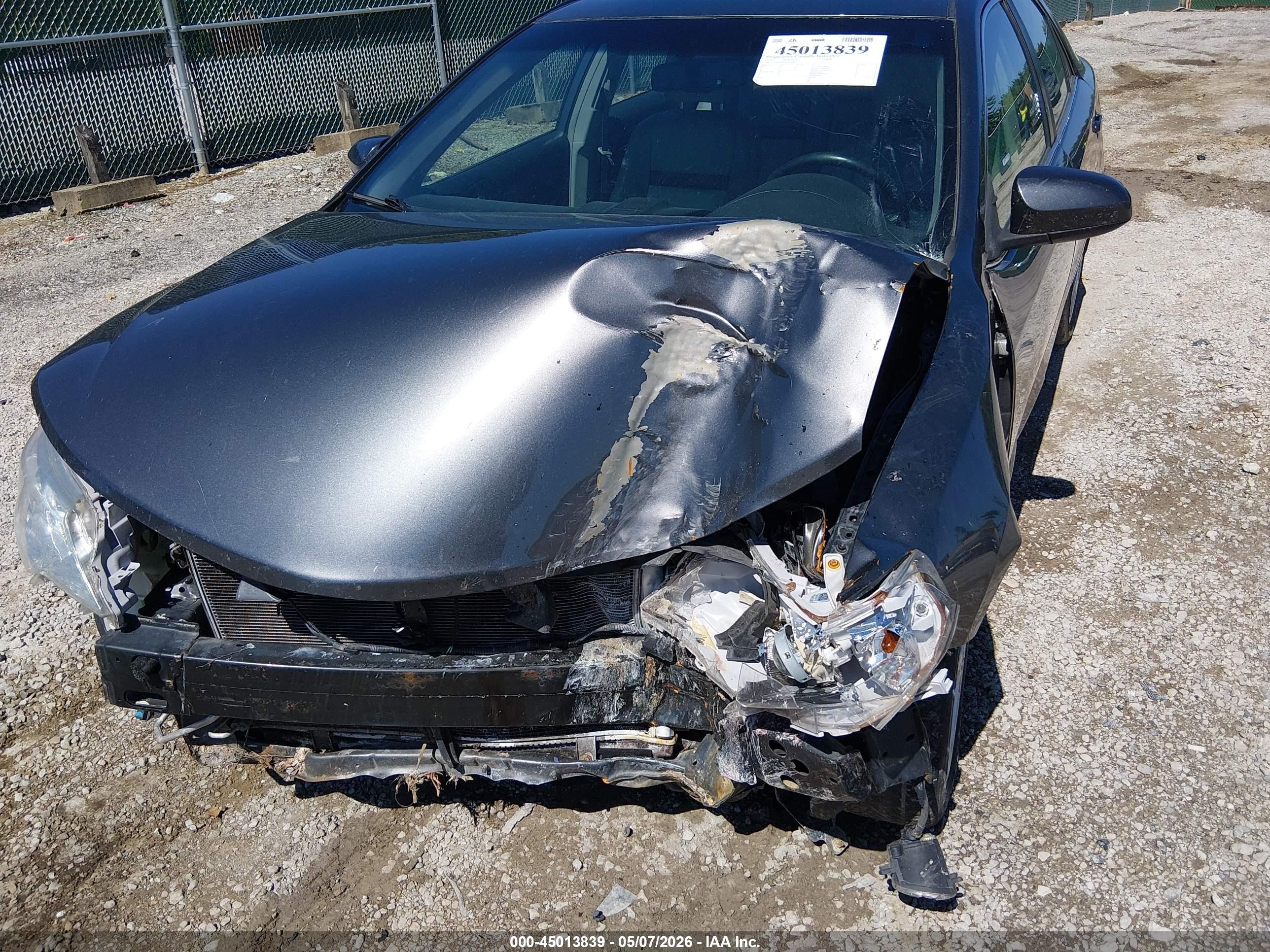 2014 Toyota Camry Xle V6 Серый vin: 4T1BK1FK2EU544531
