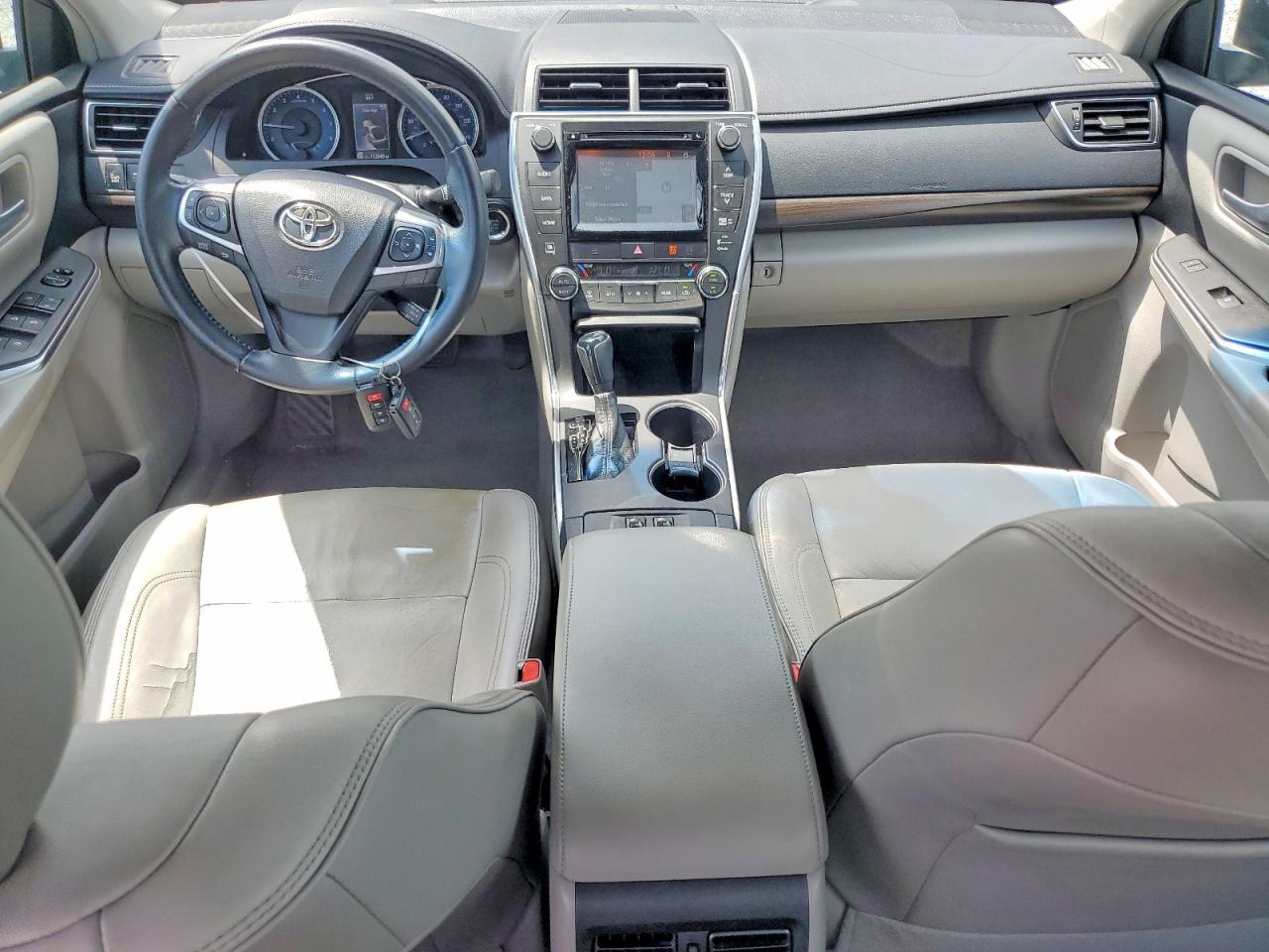 2015 Toyota Camry Xle V6 Gray vin: 4T1BK1FK2FU568037