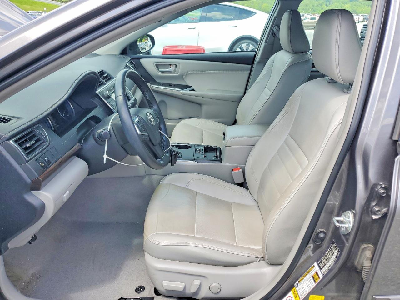 2015 Toyota Camry Xle V6 Gray vin: 4T1BK1FK2FU568037
