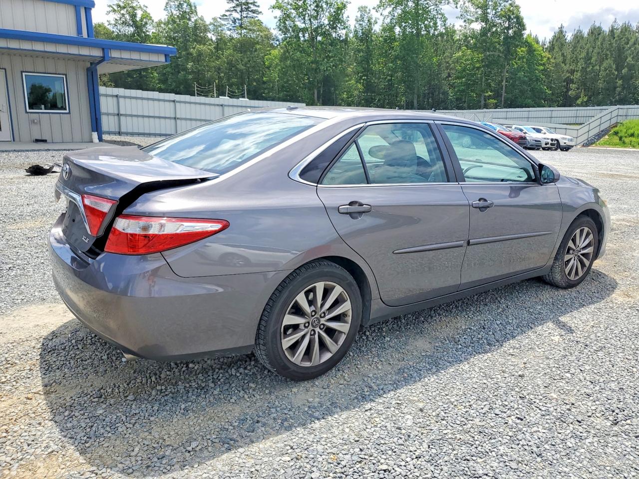 2015 Toyota Camry Xle V6 Gray vin: 4T1BK1FK2FU568037