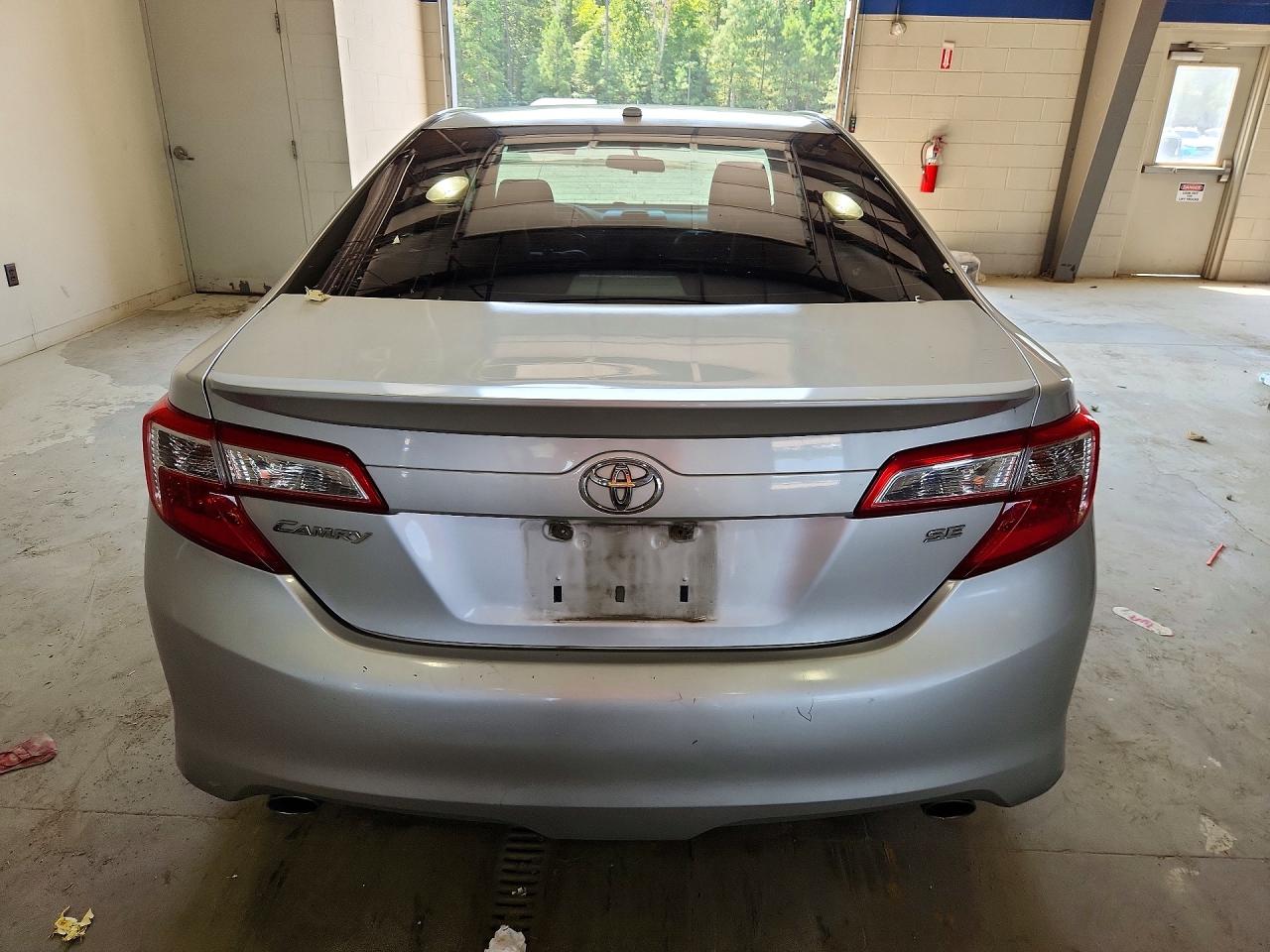 2012 Toyota Camry Se V6 Silver vin: 4T1BK1FK3CU005543