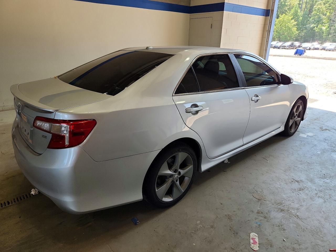 2012 Toyota Camry Se V6 Silver vin: 4T1BK1FK3CU005543