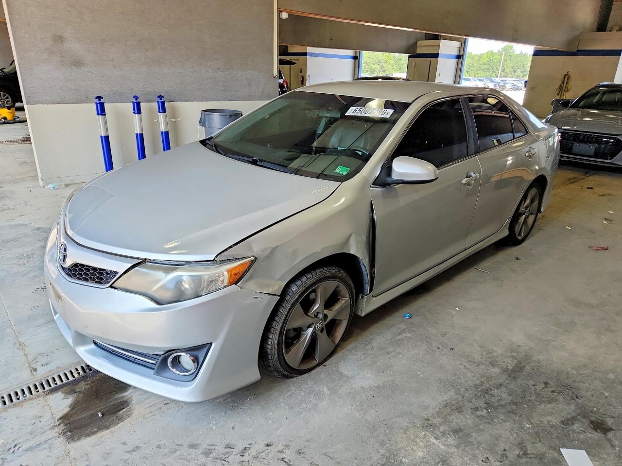 2012 Toyota Camry Se V6 Silver vin: 4T1BK1FK3CU005543