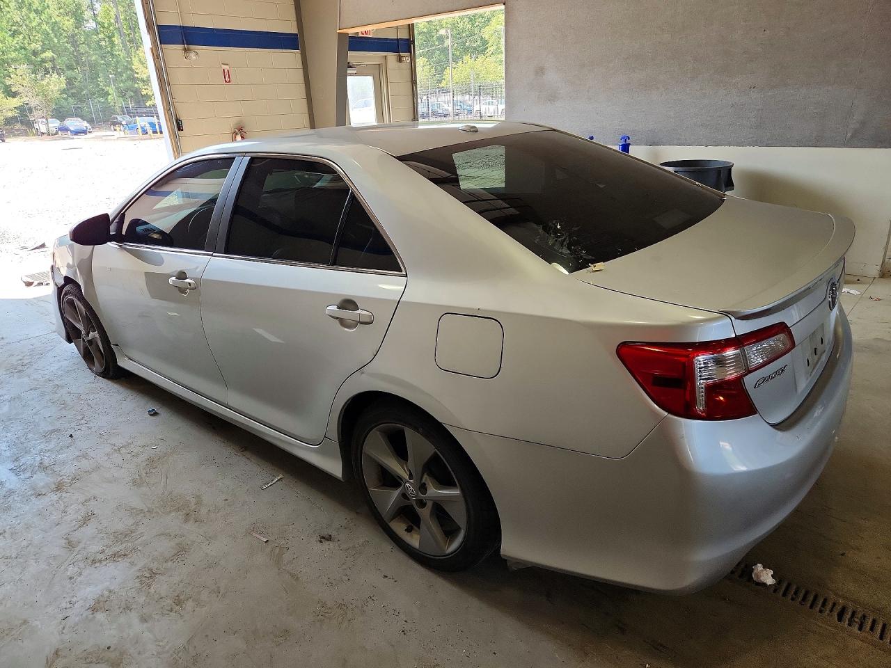 2012 Toyota Camry Se V6 Silver vin: 4T1BK1FK3CU005543