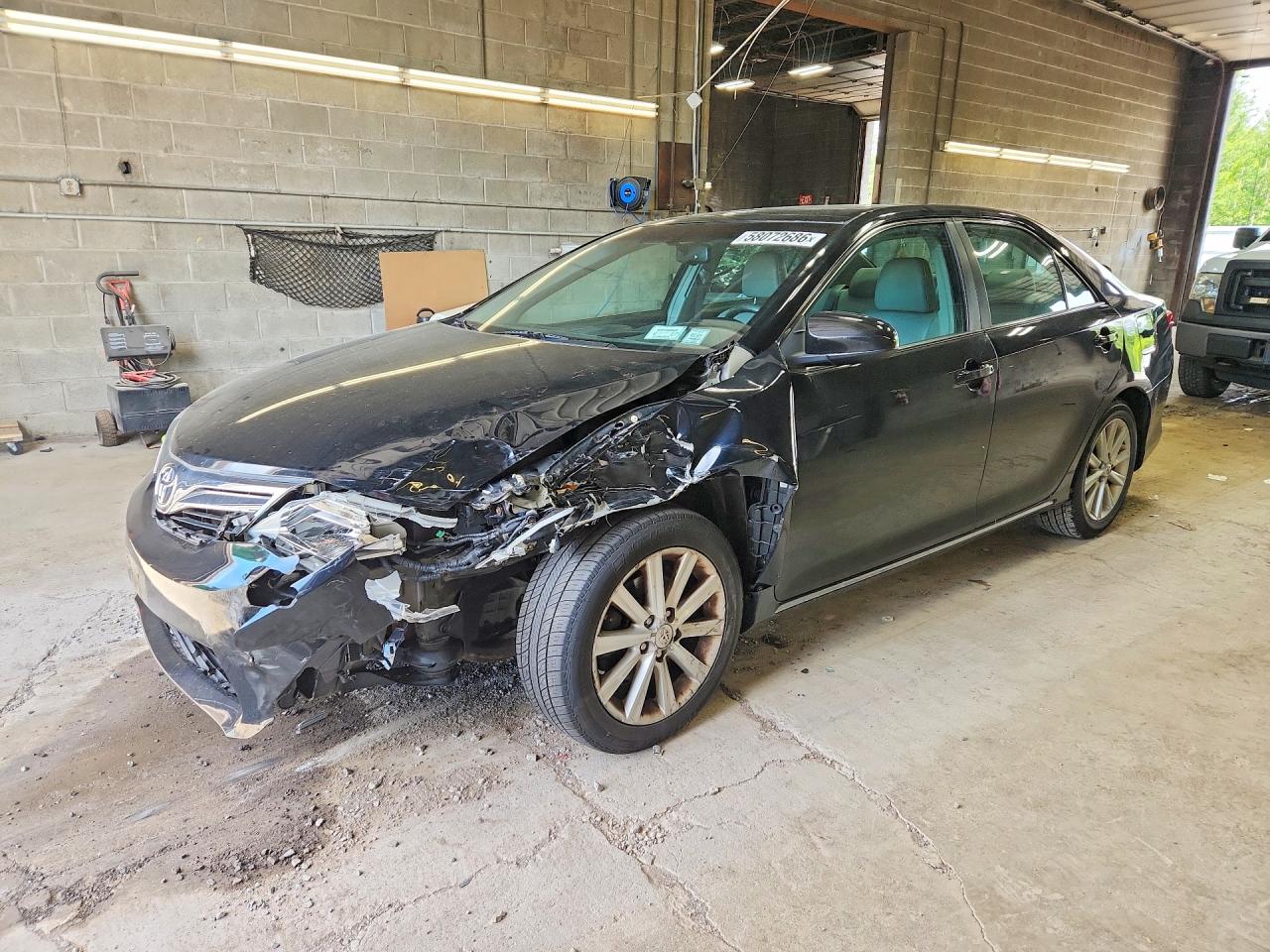2012 Toyota Camry Xle V6 Black vin: 4T1BK1FK3CU013173