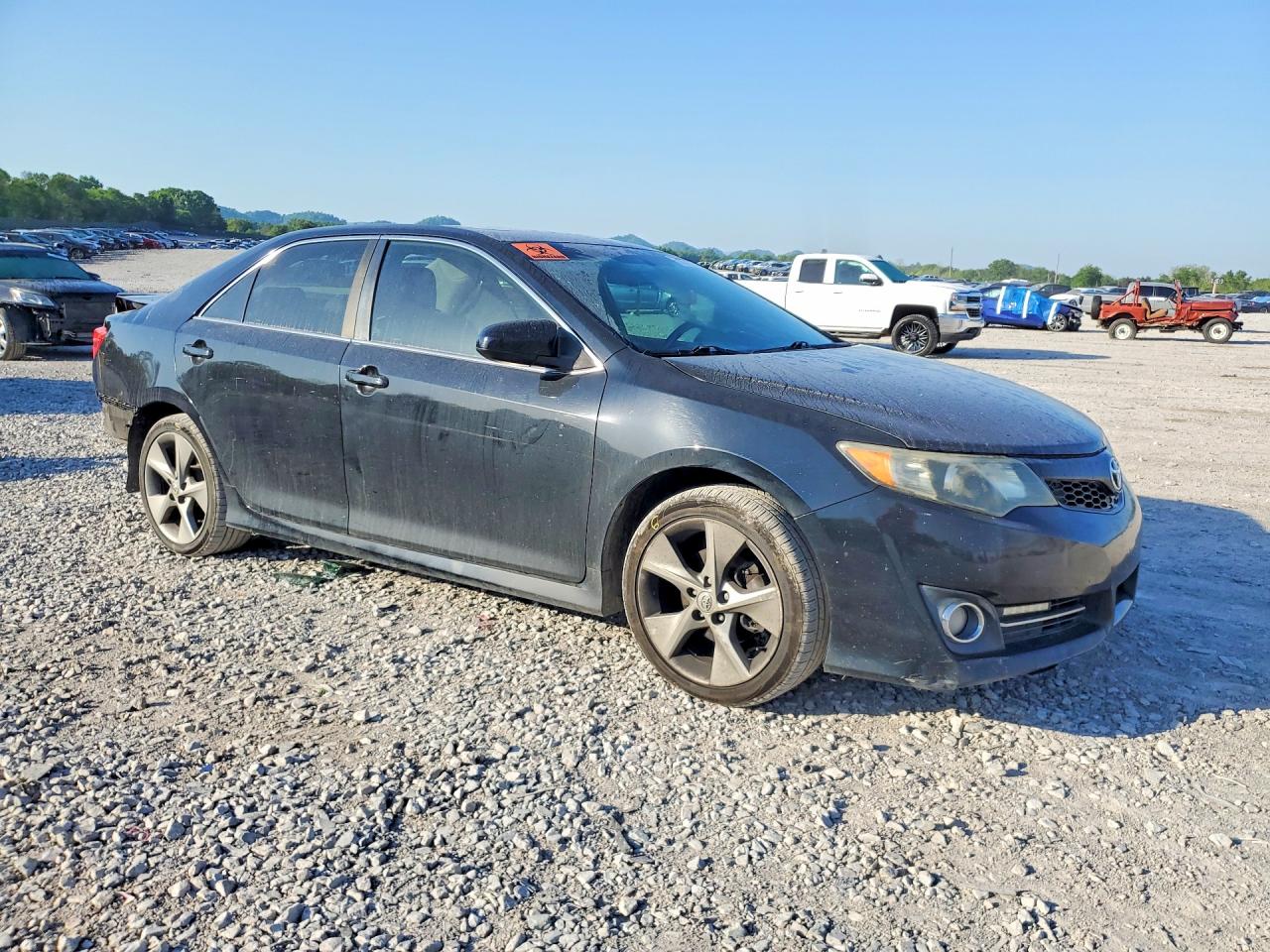 2012 Toyota Camry Se V6 Black vin: 4T1BK1FK3CU018194