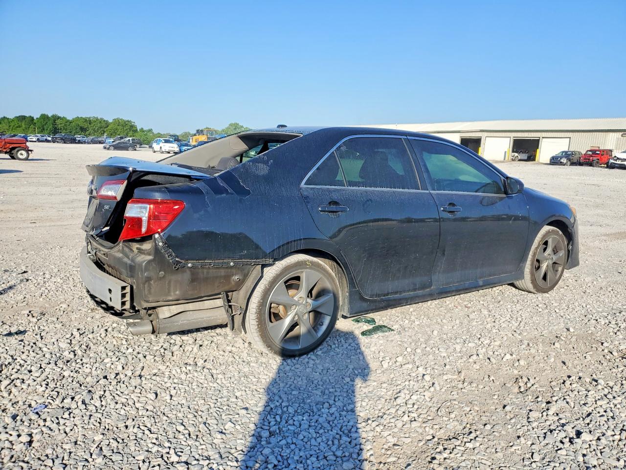 2012 Toyota Camry Se V6 Black vin: 4T1BK1FK3CU018194