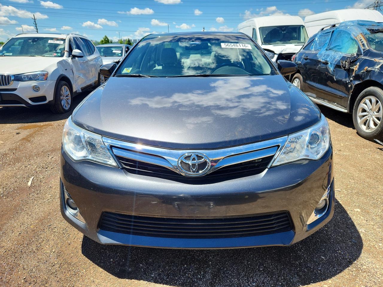 2012 Toyota Camry Xle V6 Gray vin: 4T1BK1FK3CU500227