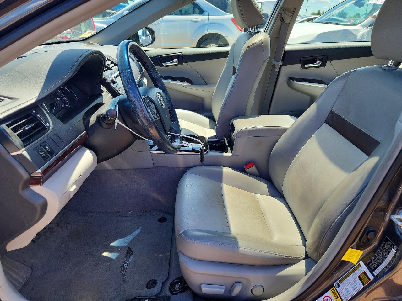 2012 Toyota Camry Xle V6 Gray vin: 4T1BK1FK3CU500227