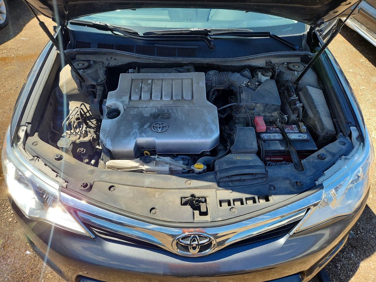 2012 Toyota Camry Xle V6 Gray vin: 4T1BK1FK3CU500227