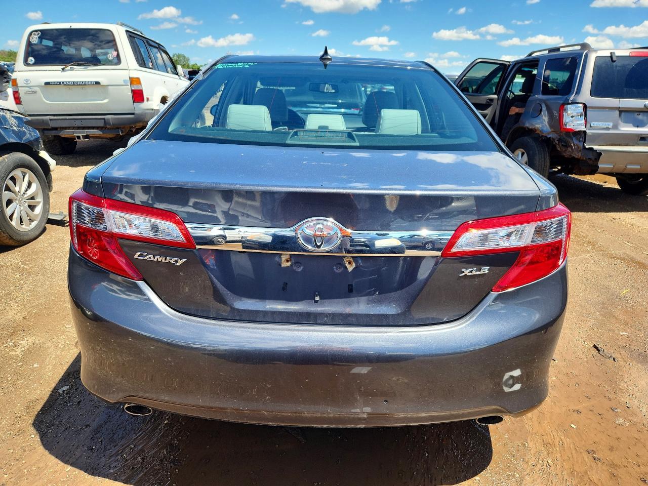 2012 Toyota Camry Xle V6 Gray vin: 4T1BK1FK3CU500227