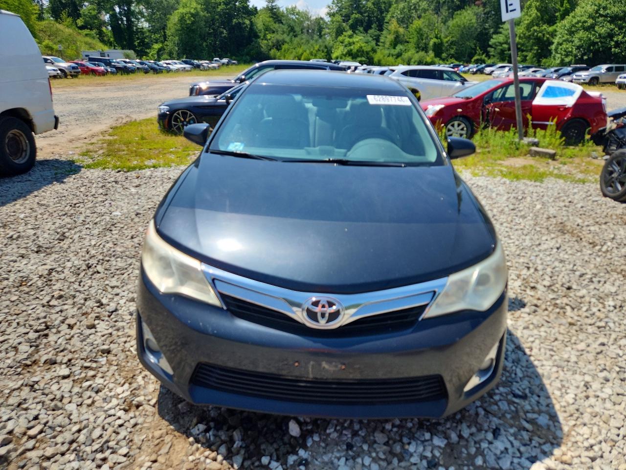 2012 Toyota Camry Xle V6 Black vin: 4T1BK1FK3CU509266