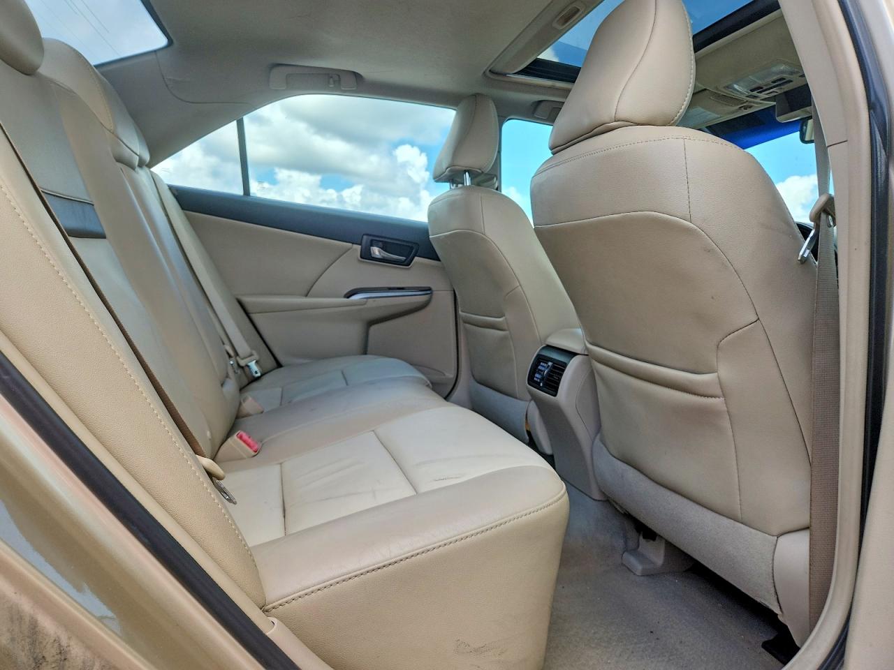 2012 Toyota Camry Xle V6 Бежевый vin: 4T1BK1FK3CU513916