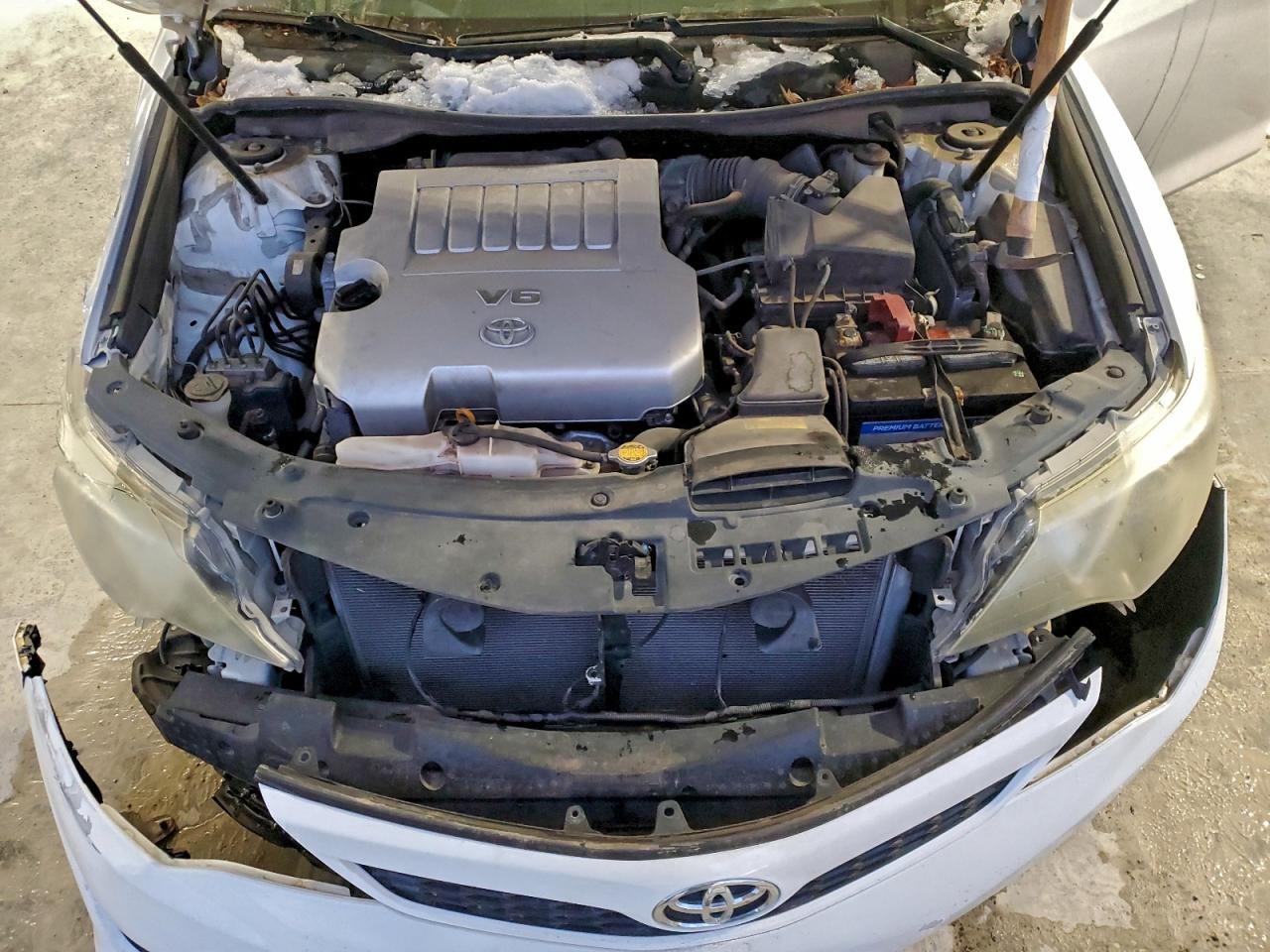 2012 Toyota Camry Se White vin: 4T1BK1FK3CU514029