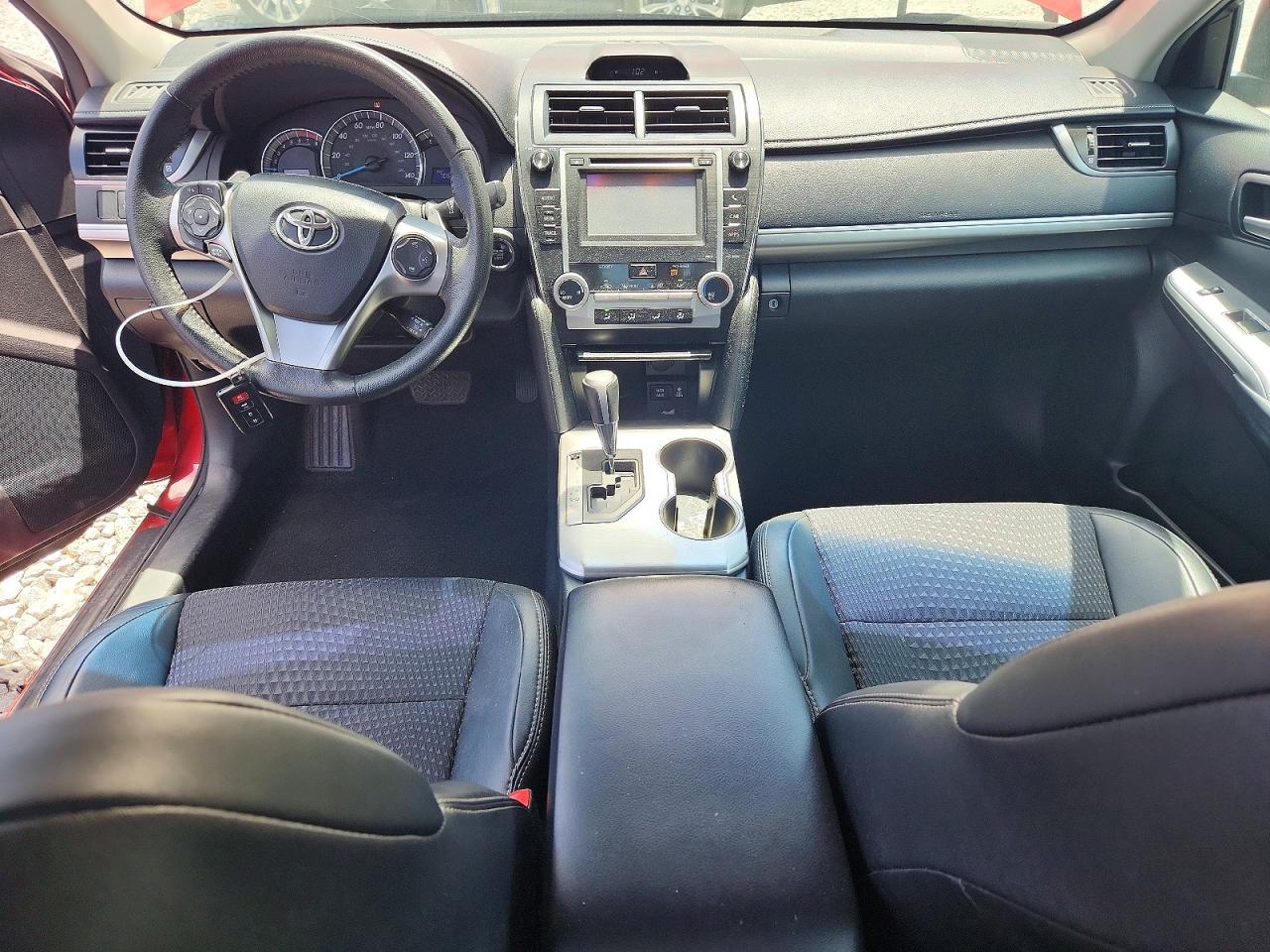 2012 Toyota Camry Se V6 Red vin: 4T1BK1FK3CU520848