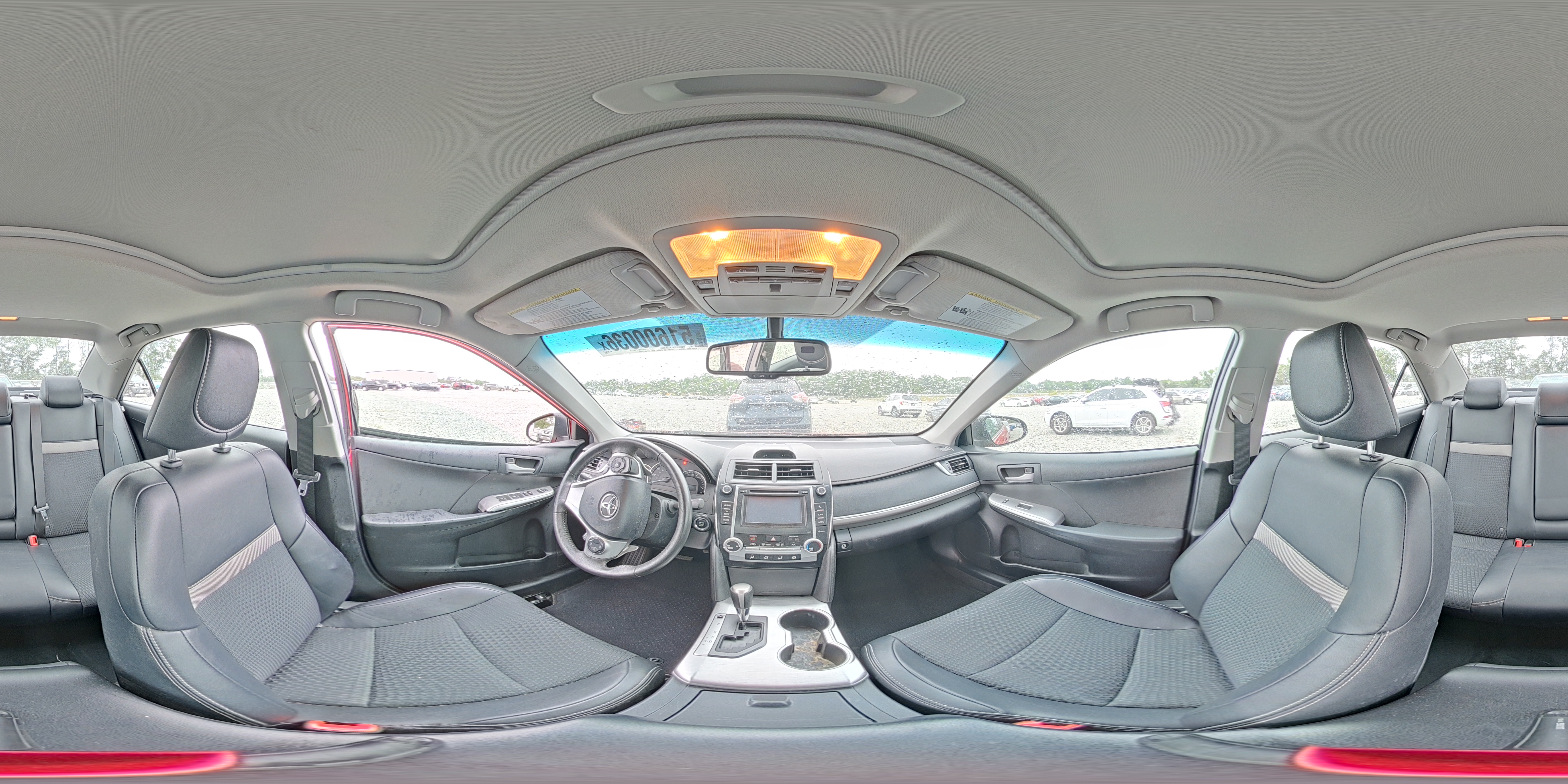 2012 Toyota Camry Se V6 Red vin: 4T1BK1FK3CU520848