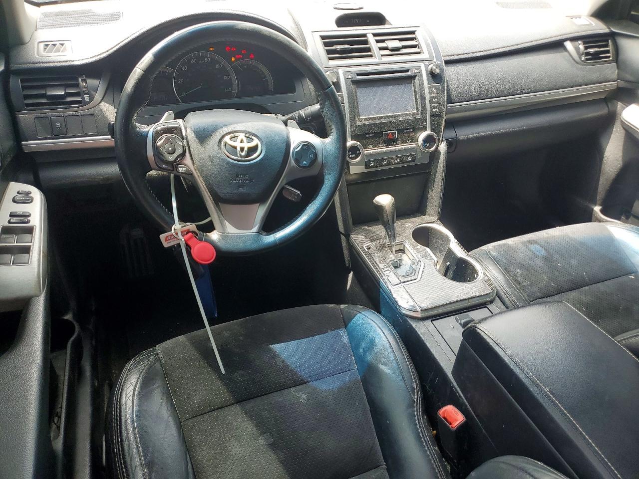 2012 Toyota Camry Se V6 Black vin: 4T1BK1FK3CU521255